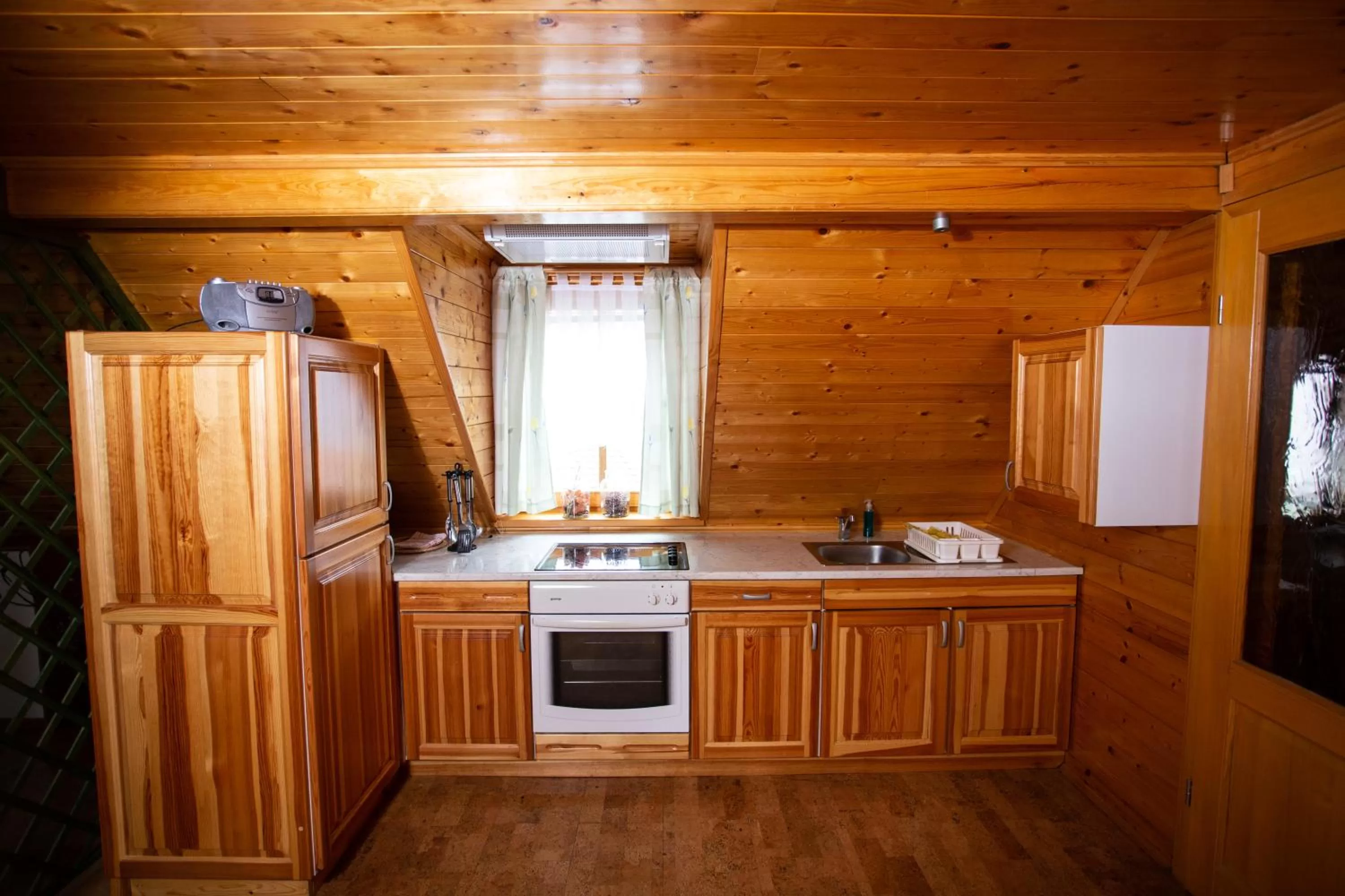 Kitchen or kitchenette in Korošec Apartments and Wellness Centre