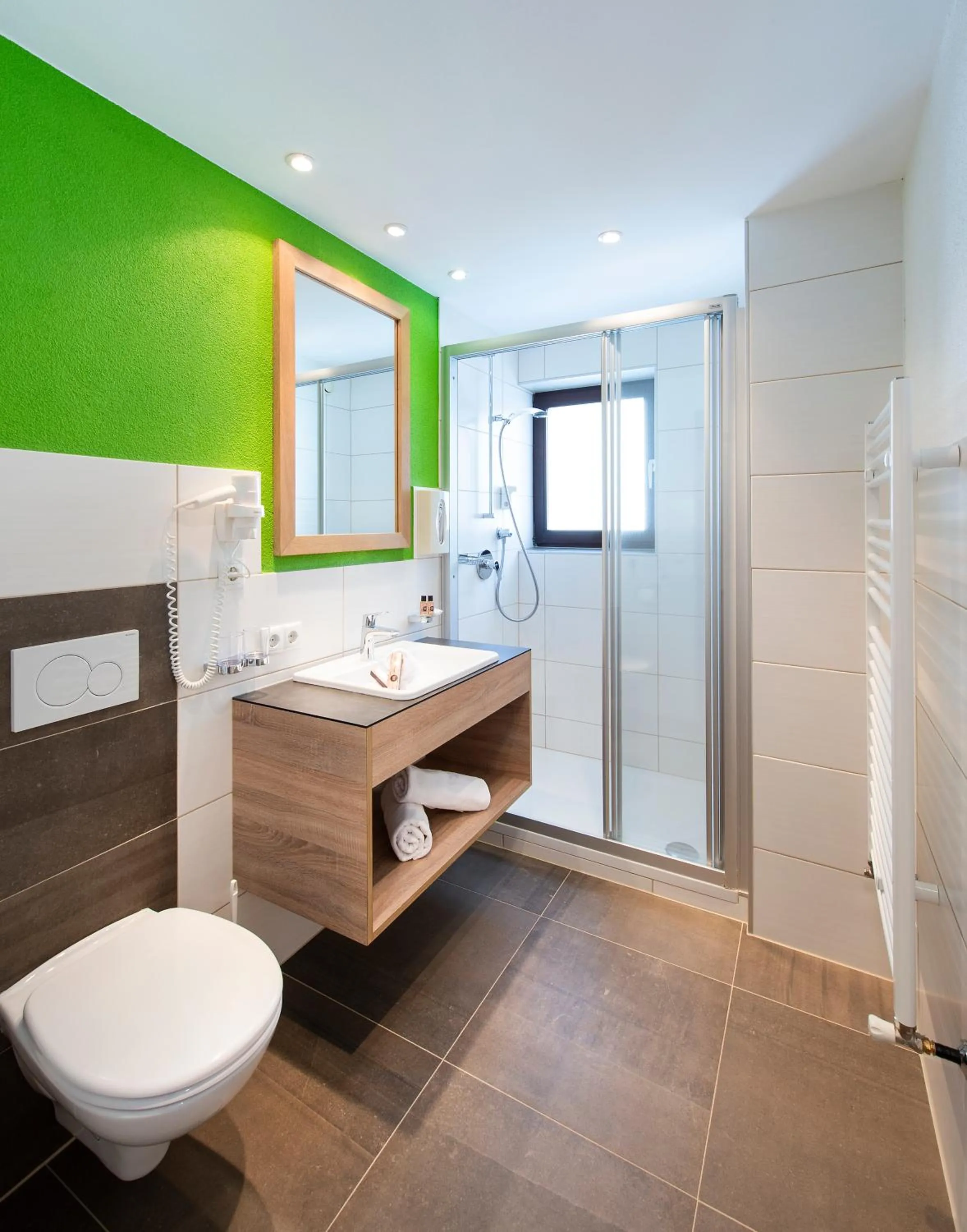 Shower in Hotel Erhart Sölden