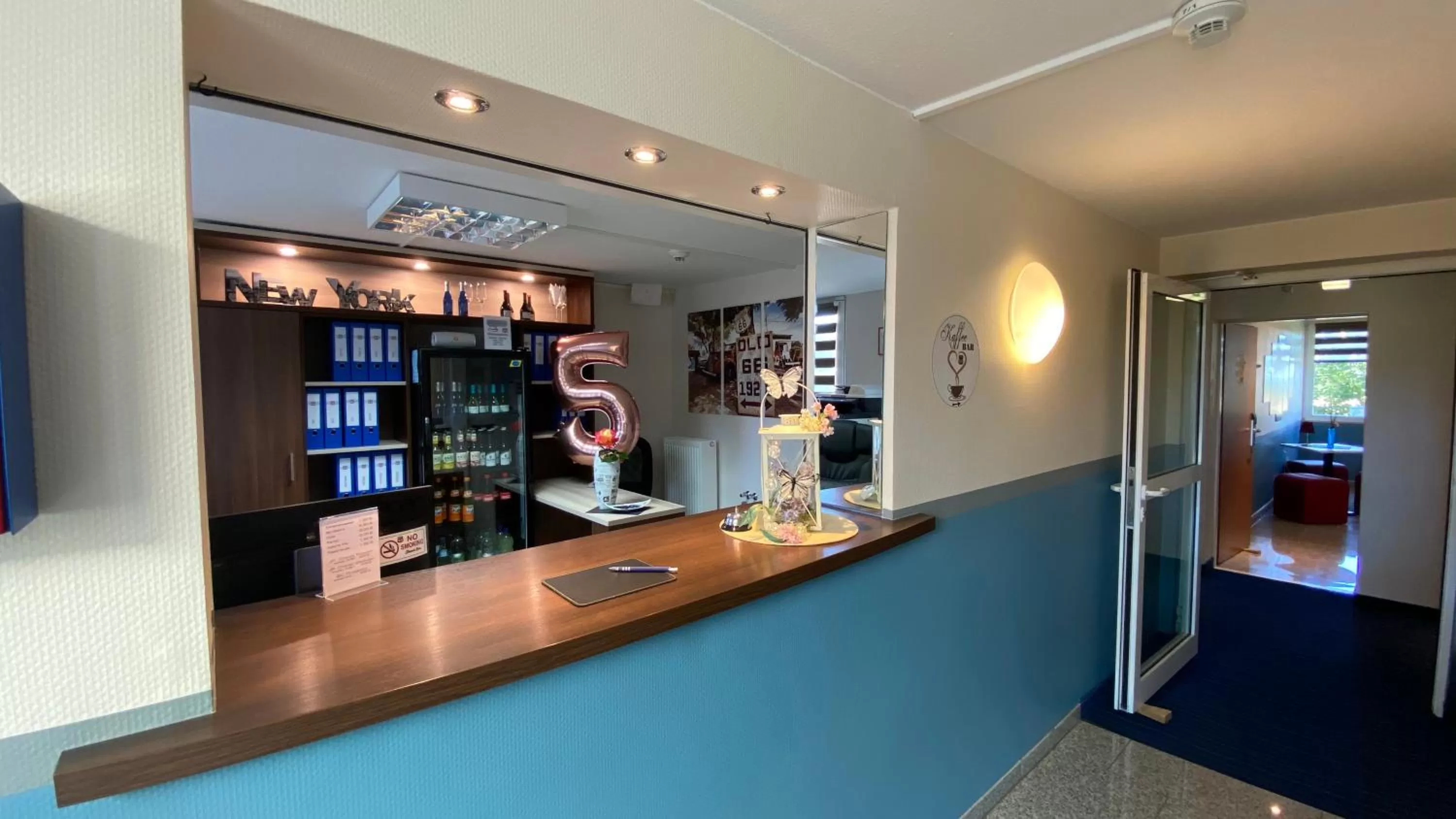 Lobby or reception in Motel 44