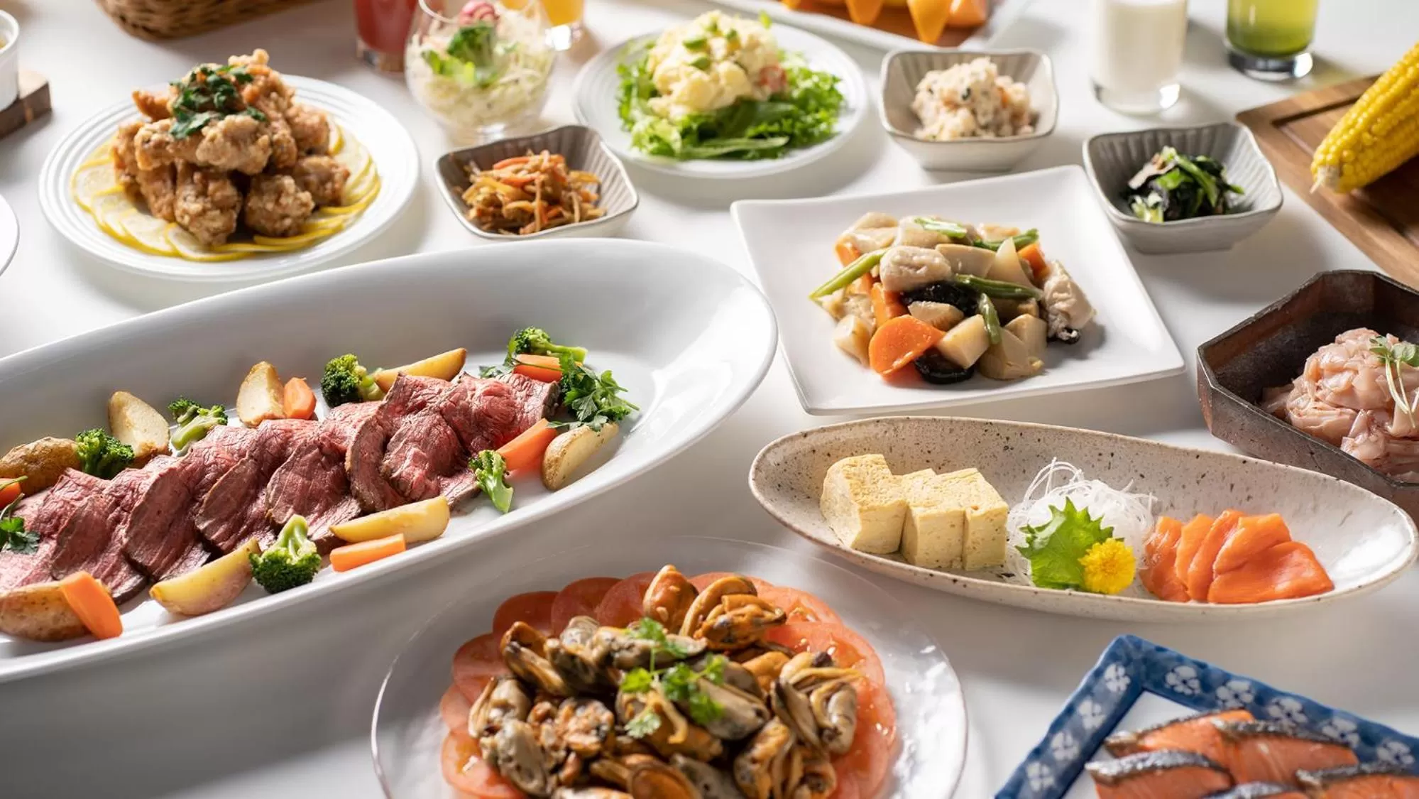 Breakfast in Premier Hotel -CABIN- Obihiro