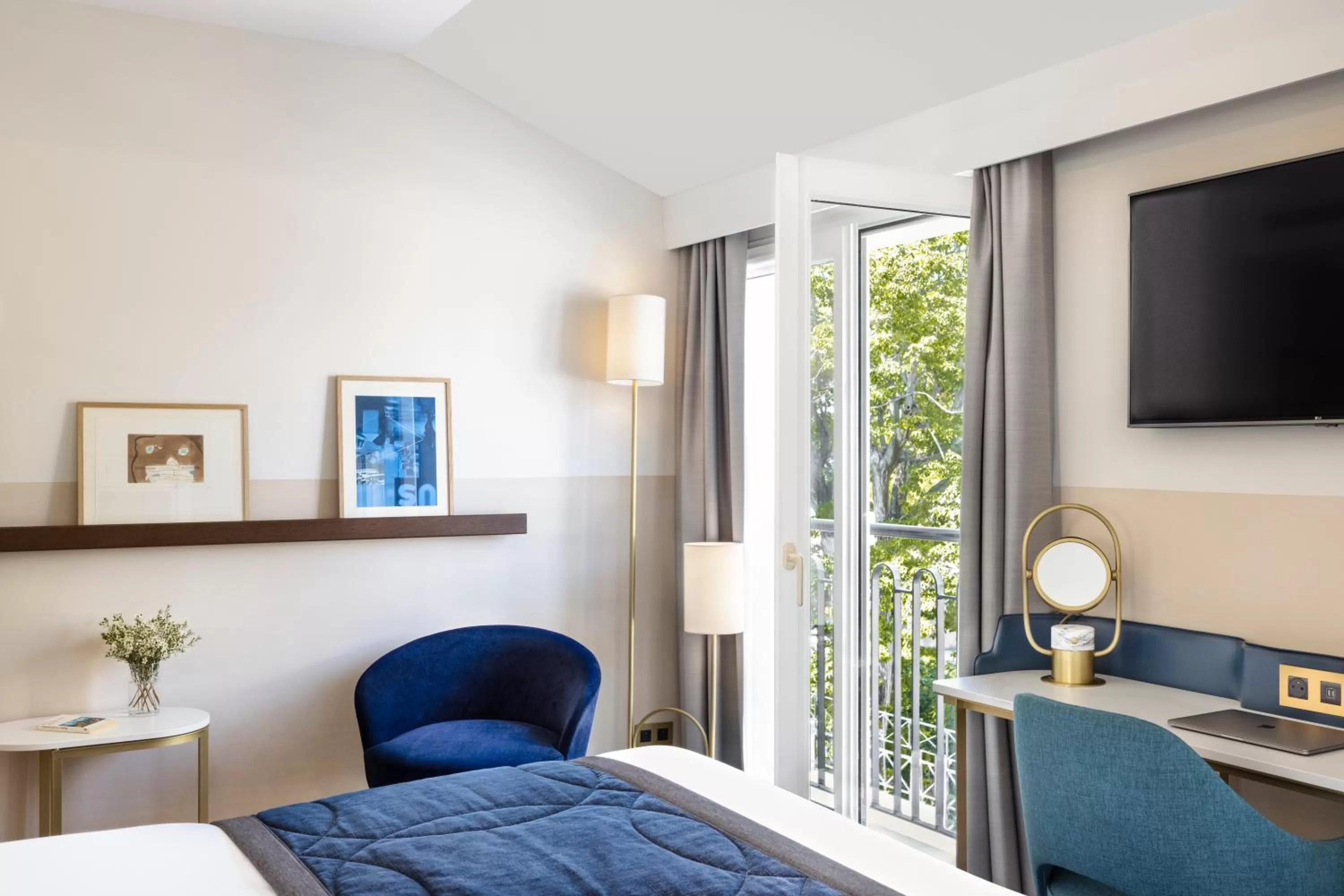 Bed in Maison Albar Hotels L’Imperator