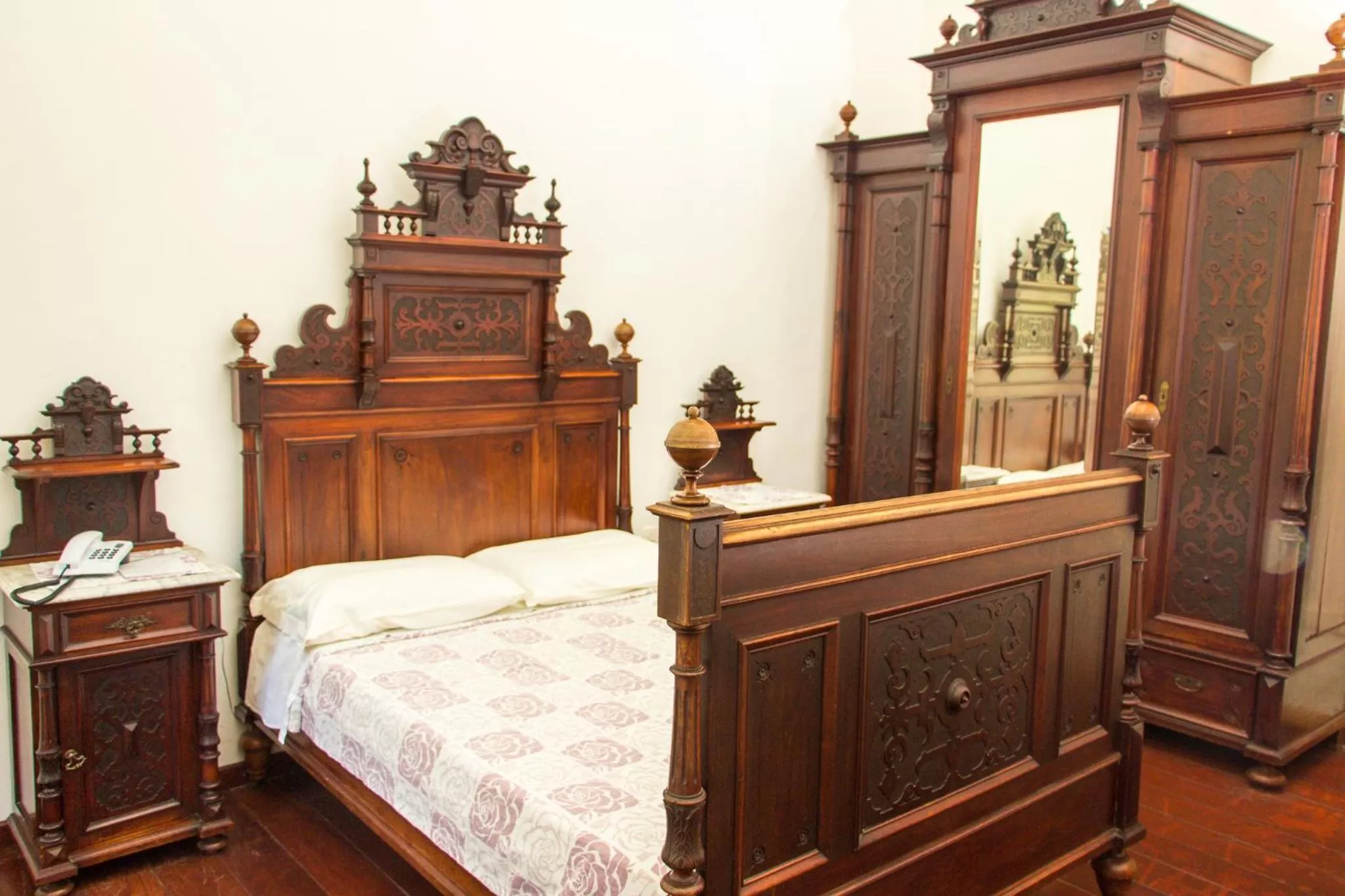 Bed in Hotel Caldas da Imperatriz