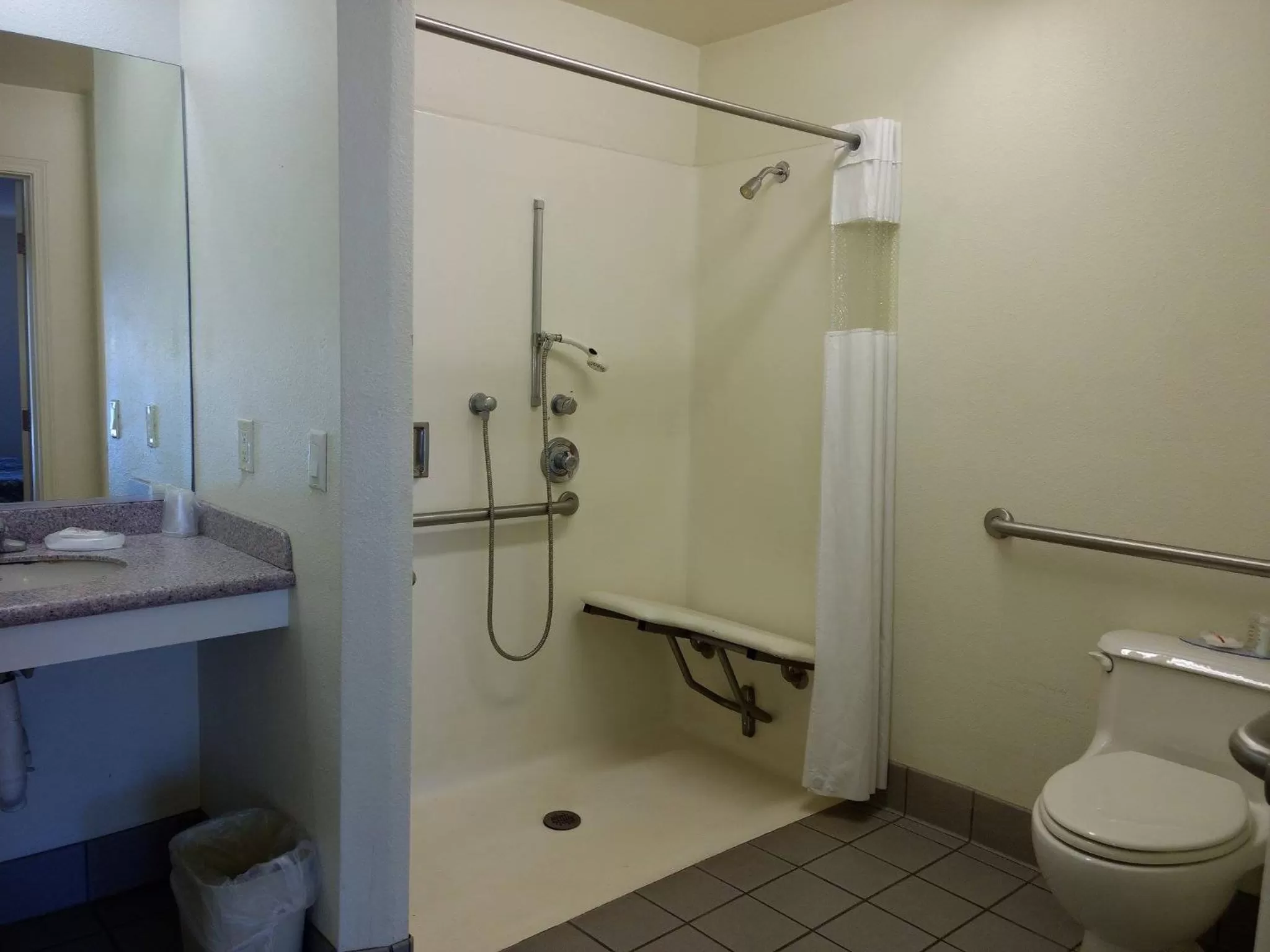 Bathroom in Travelers Motel