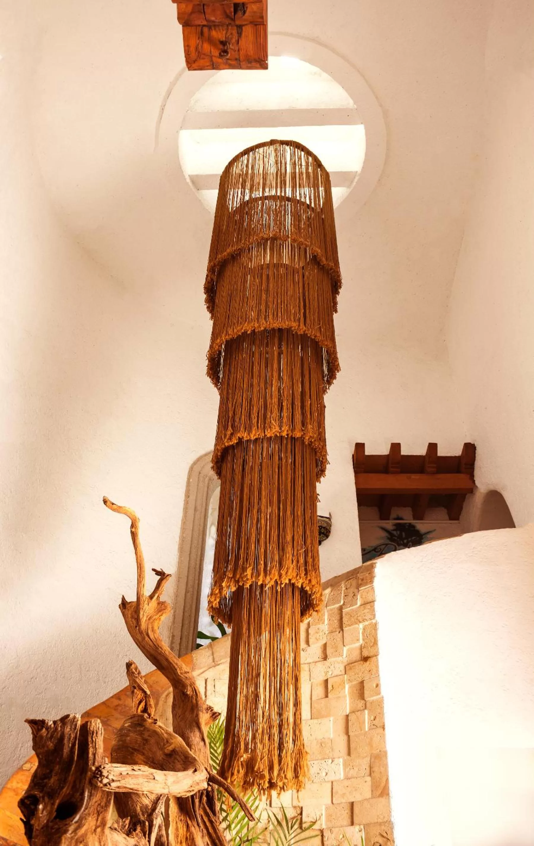 Decorative detail, Bed in Mezcal Hotel