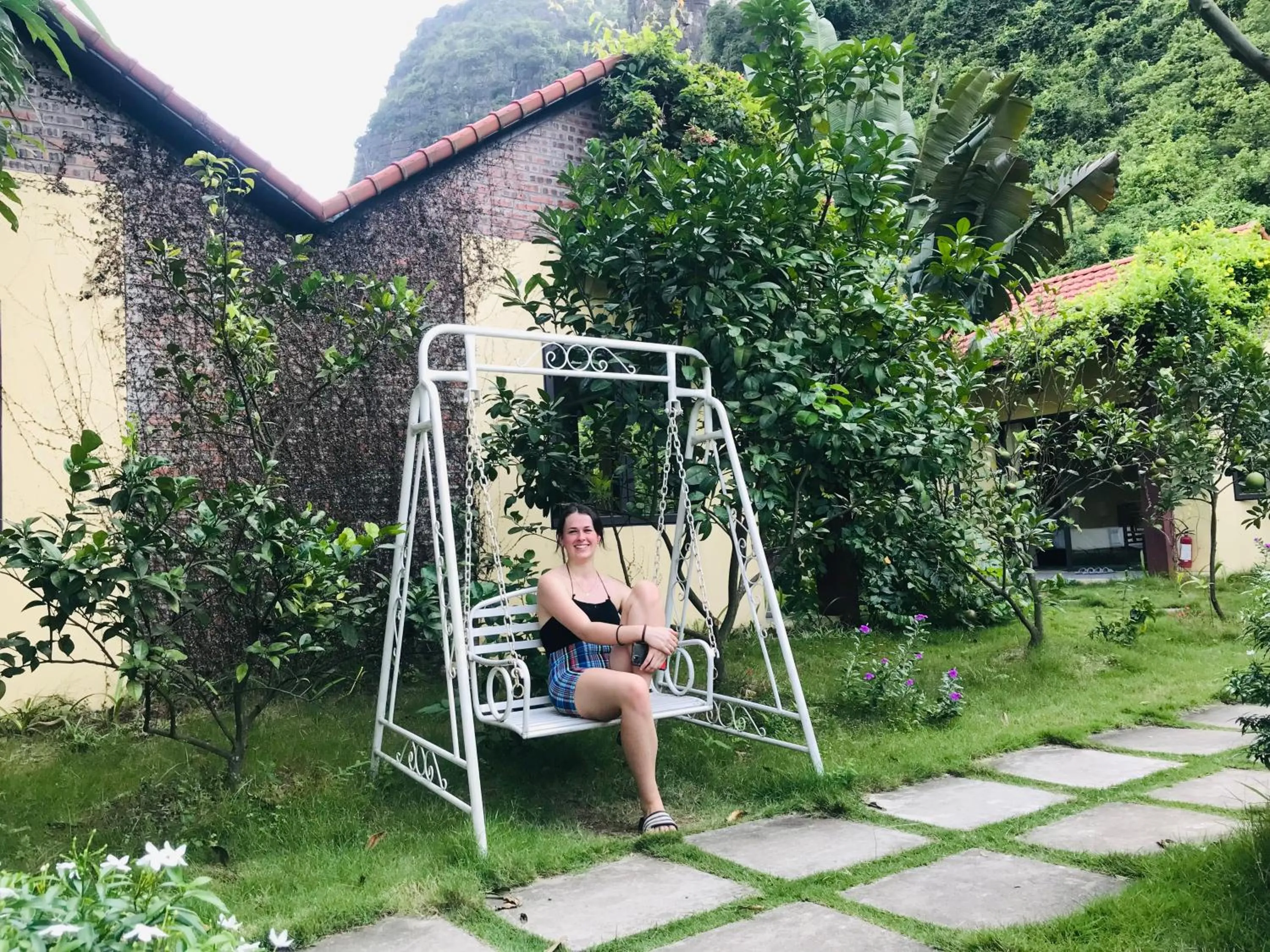 Garden in Trang An Retreat