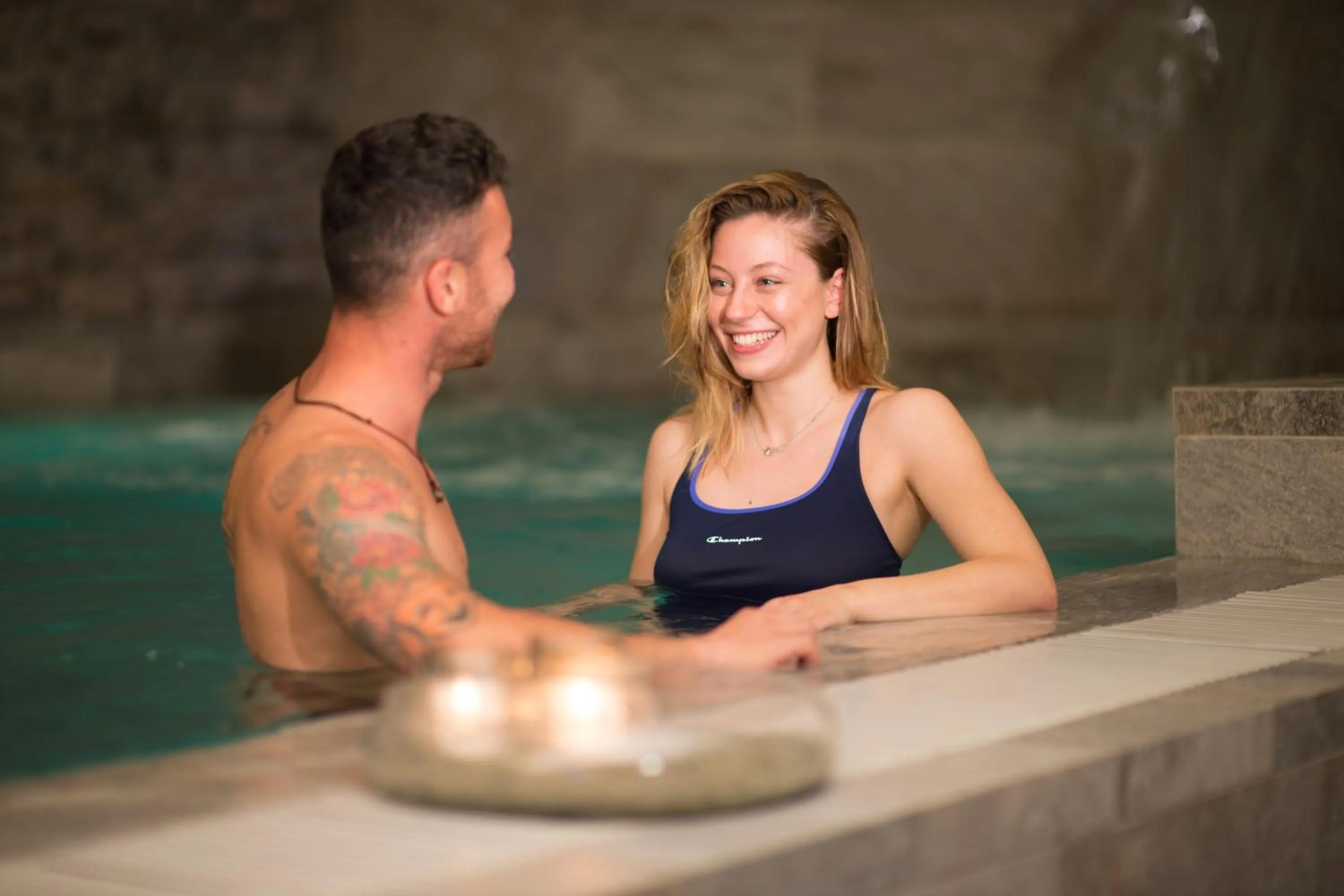 Hot Tub in Hotel Mamiani & Relaxing Spa Urbino