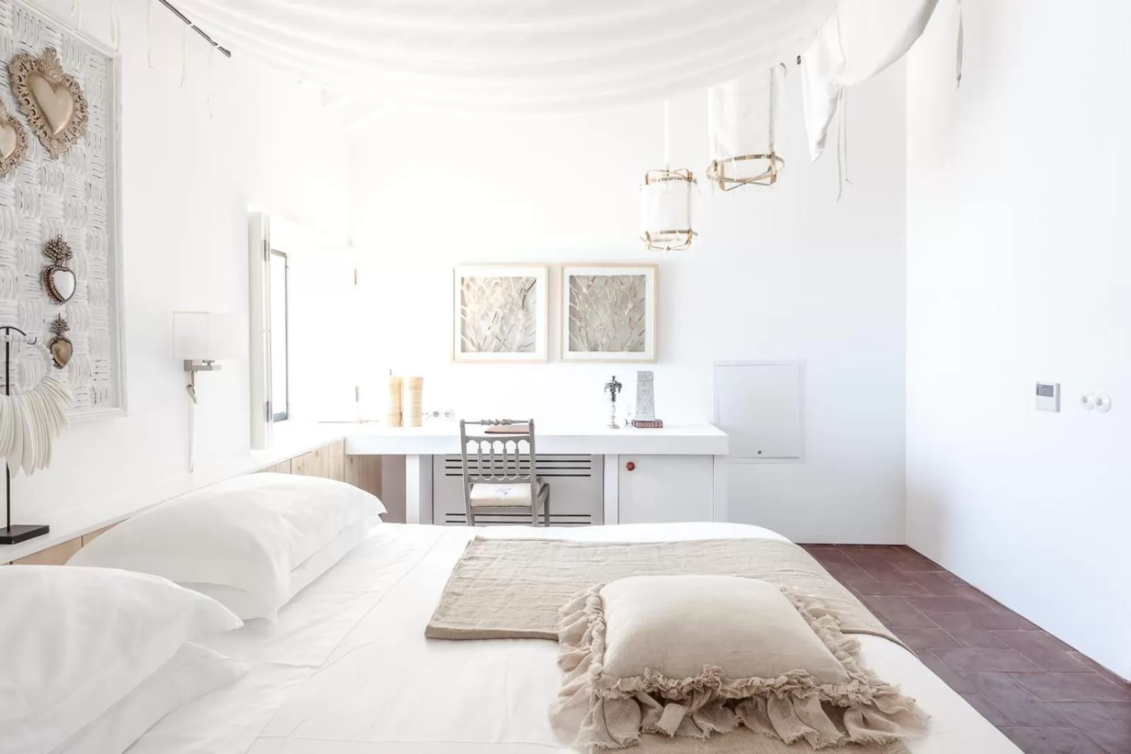 Bed in Torre de Palma Wine Hotel, Monforte, a Member of Design Hotels