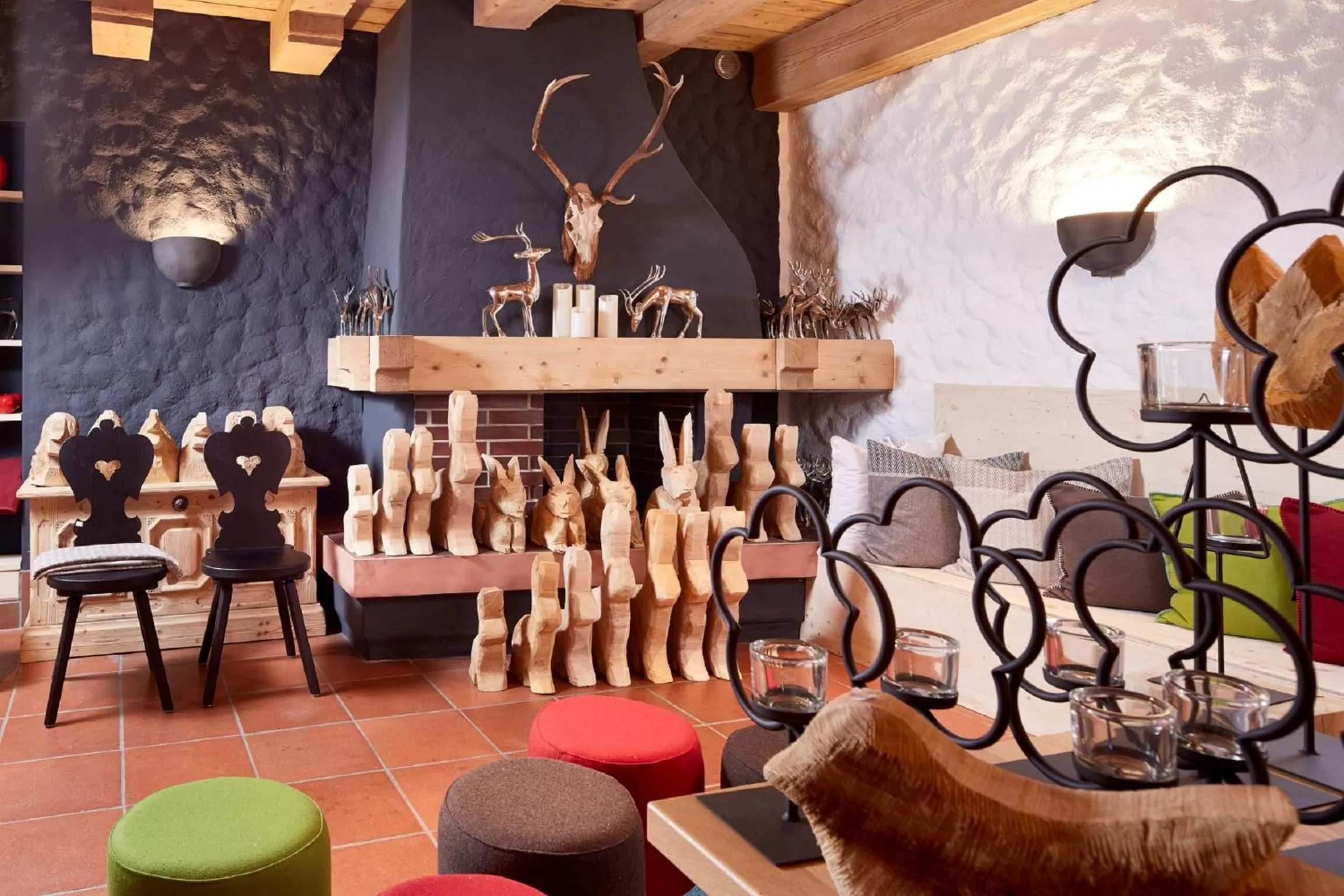 Lounge or bar in der grüne Baum Mountain Boutique Hotel