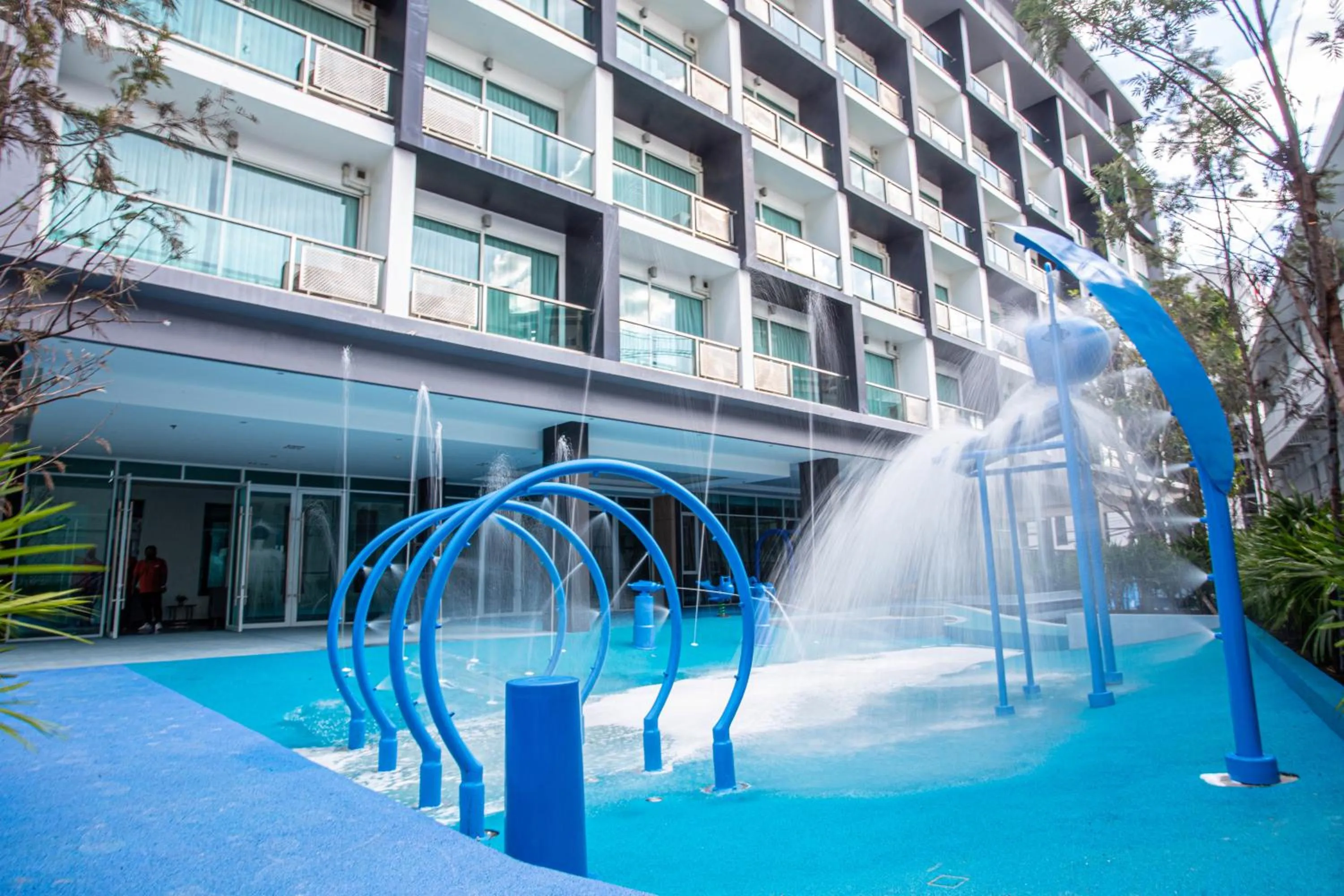 Aqua park in Prima Hotel Pattaya