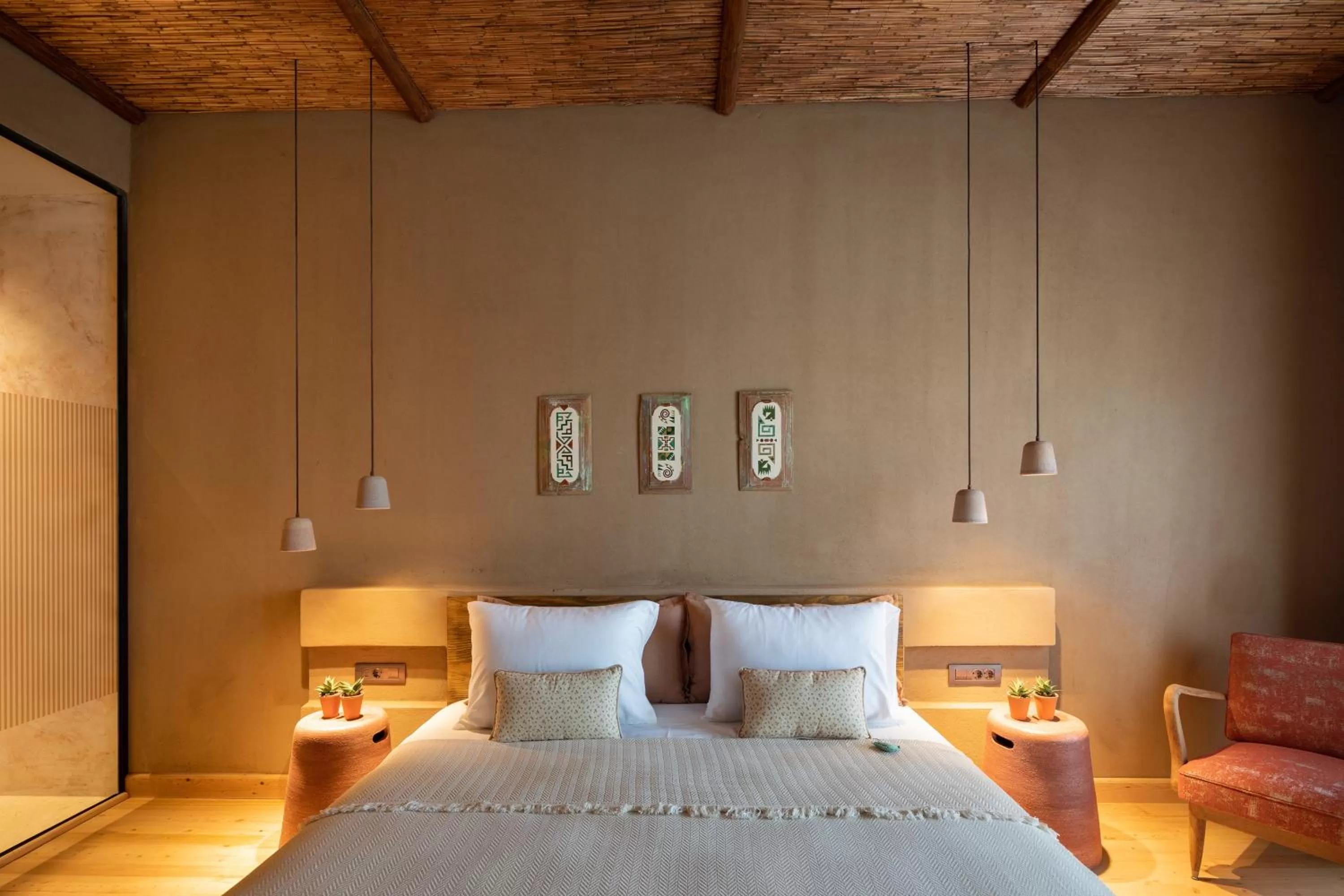 Bed in Pachamama Alaçatı