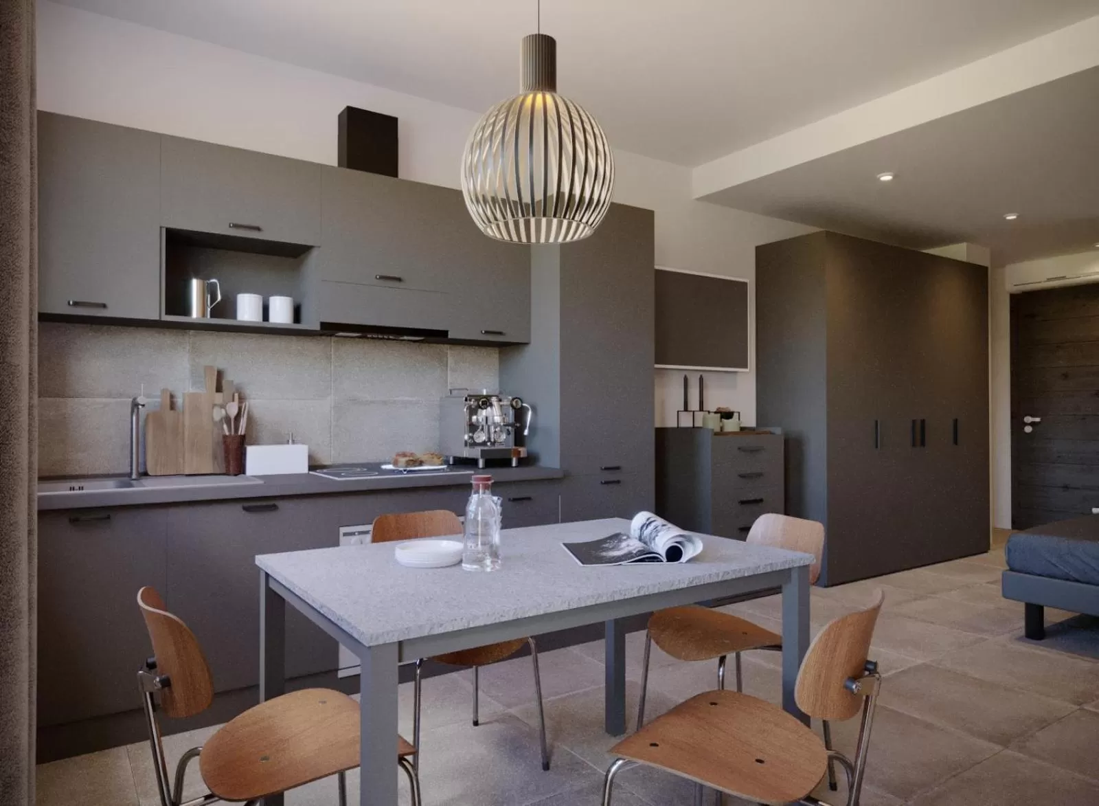 Dining area in Hotel Beaurivage