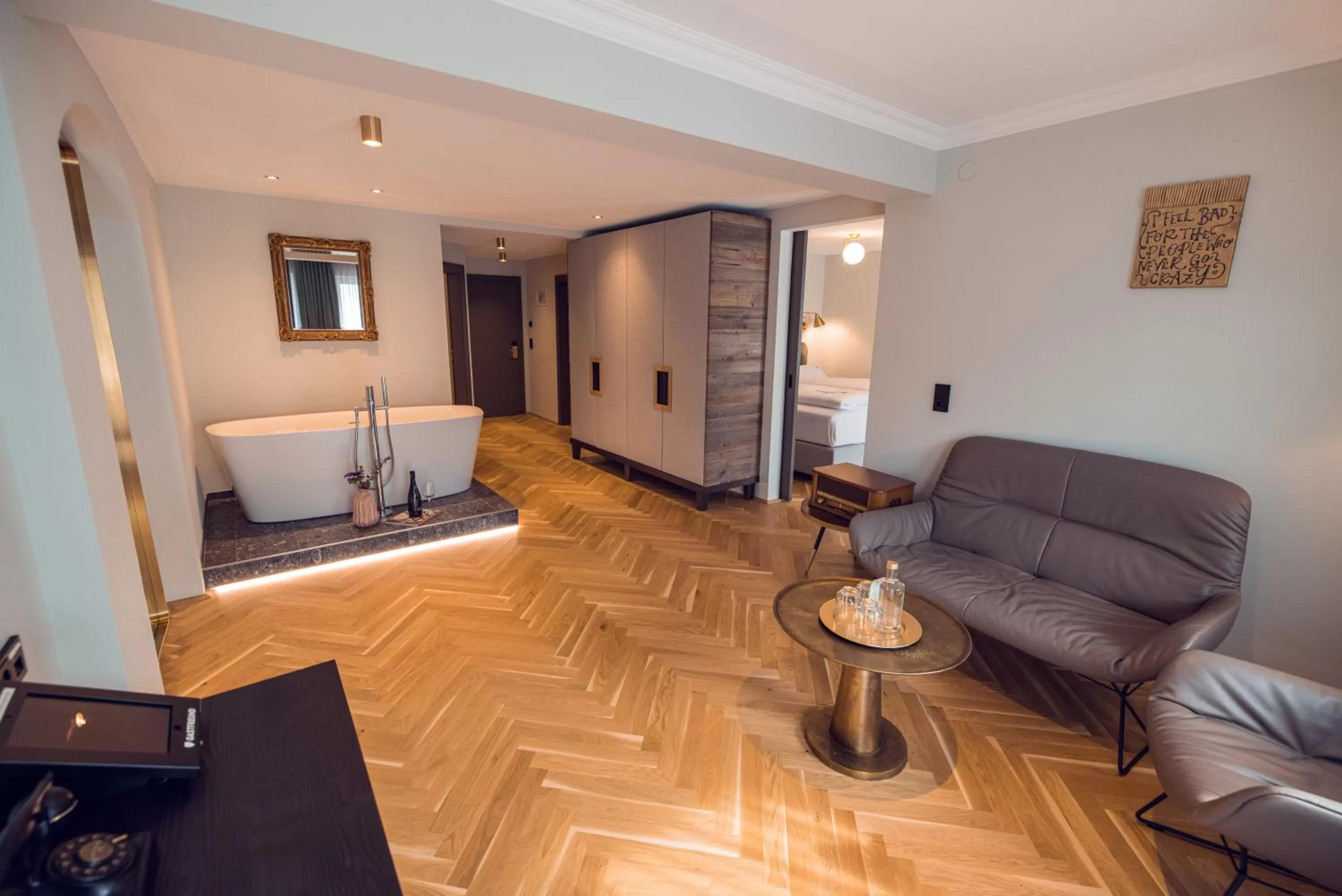 Living room in Alpine Hideaway ZILLERTALERHOF - 4 Sterne Superior