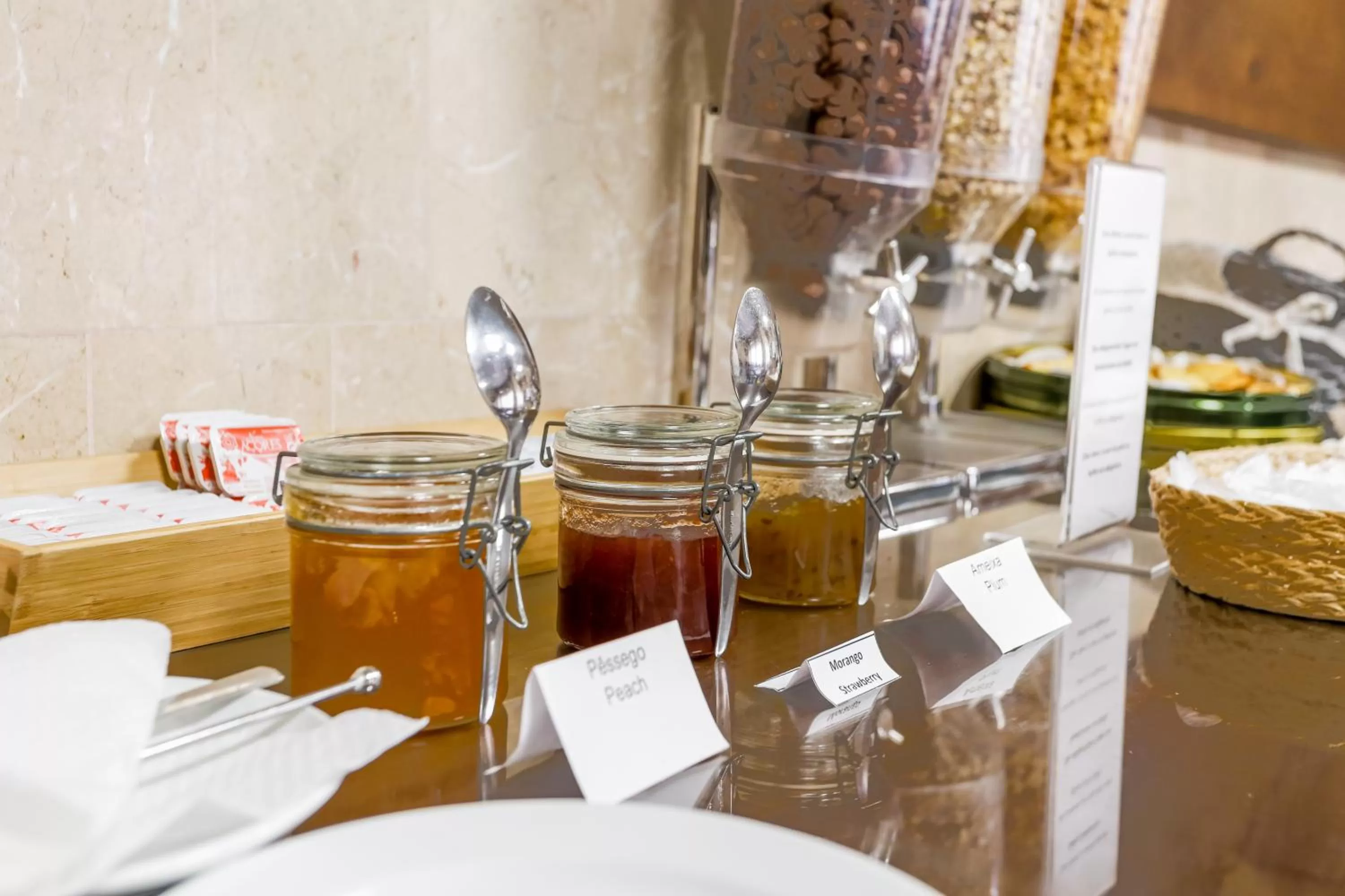 Buffet breakfast in Hotel Arangues