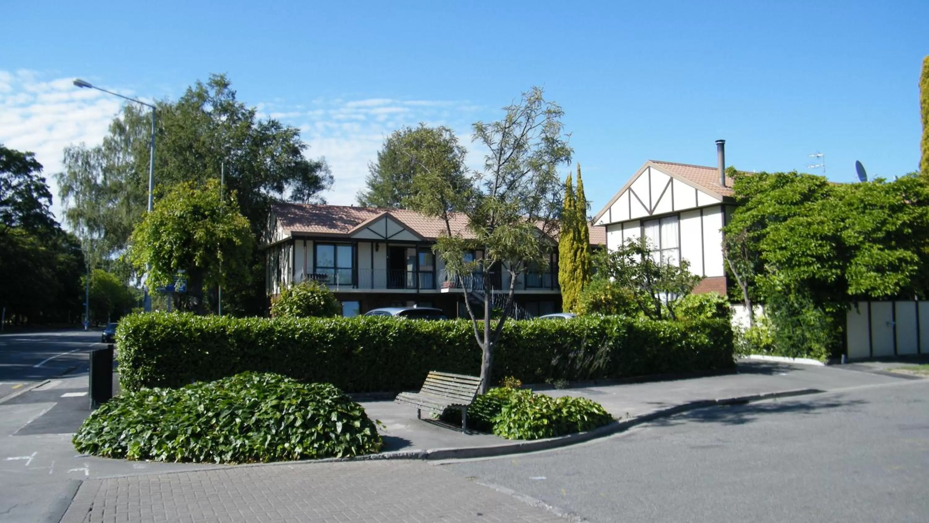 Facade/entrance in Argyle On The Park - Central Christchurch Motel Overlooking Hagley Park