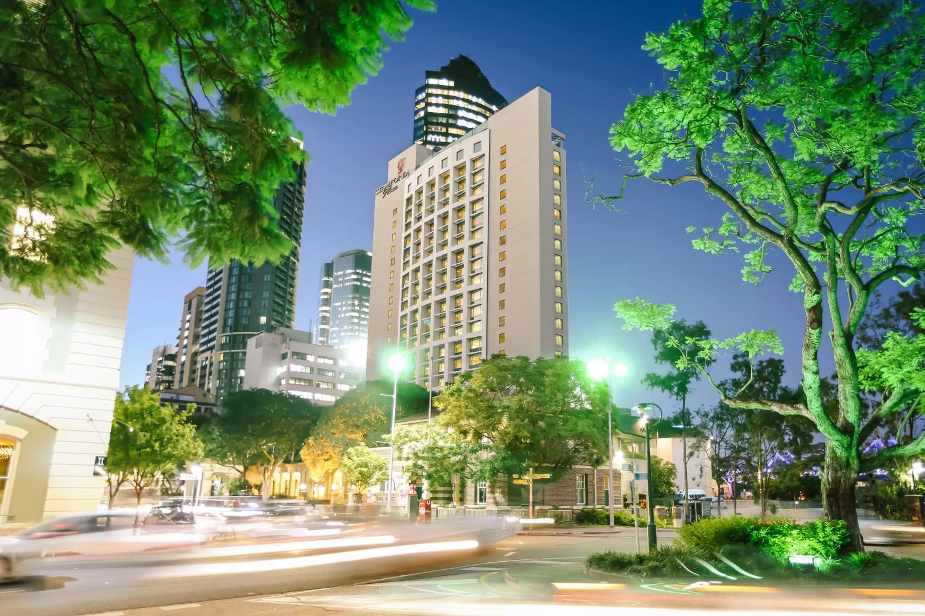 Property building in Stamford Plaza Brisbane