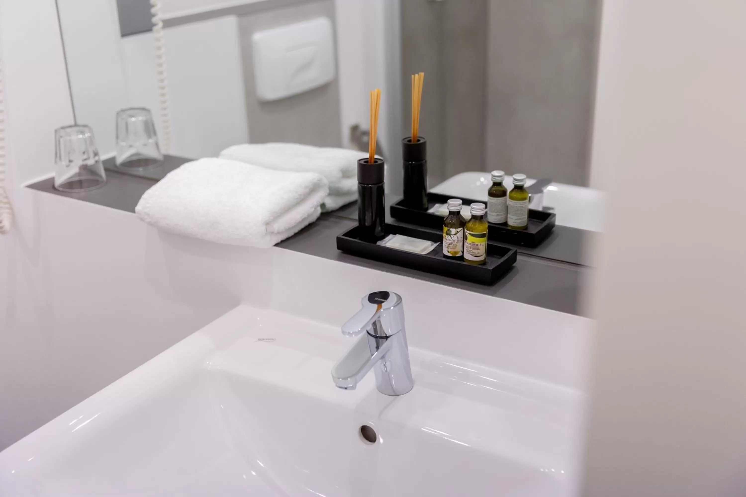 Bathroom in Parkhotel FRITZ am Brunnen