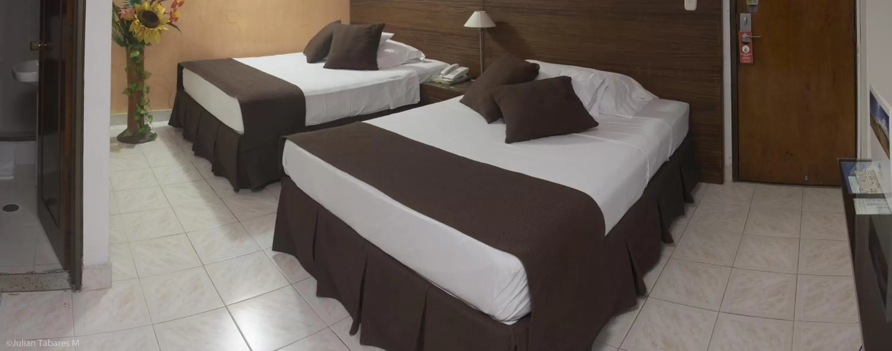 Double Room with Two Double Beds in Hotel Caquetá Real HSC Double Room with Two Double Beds in Hotel Caquetá Real HSC