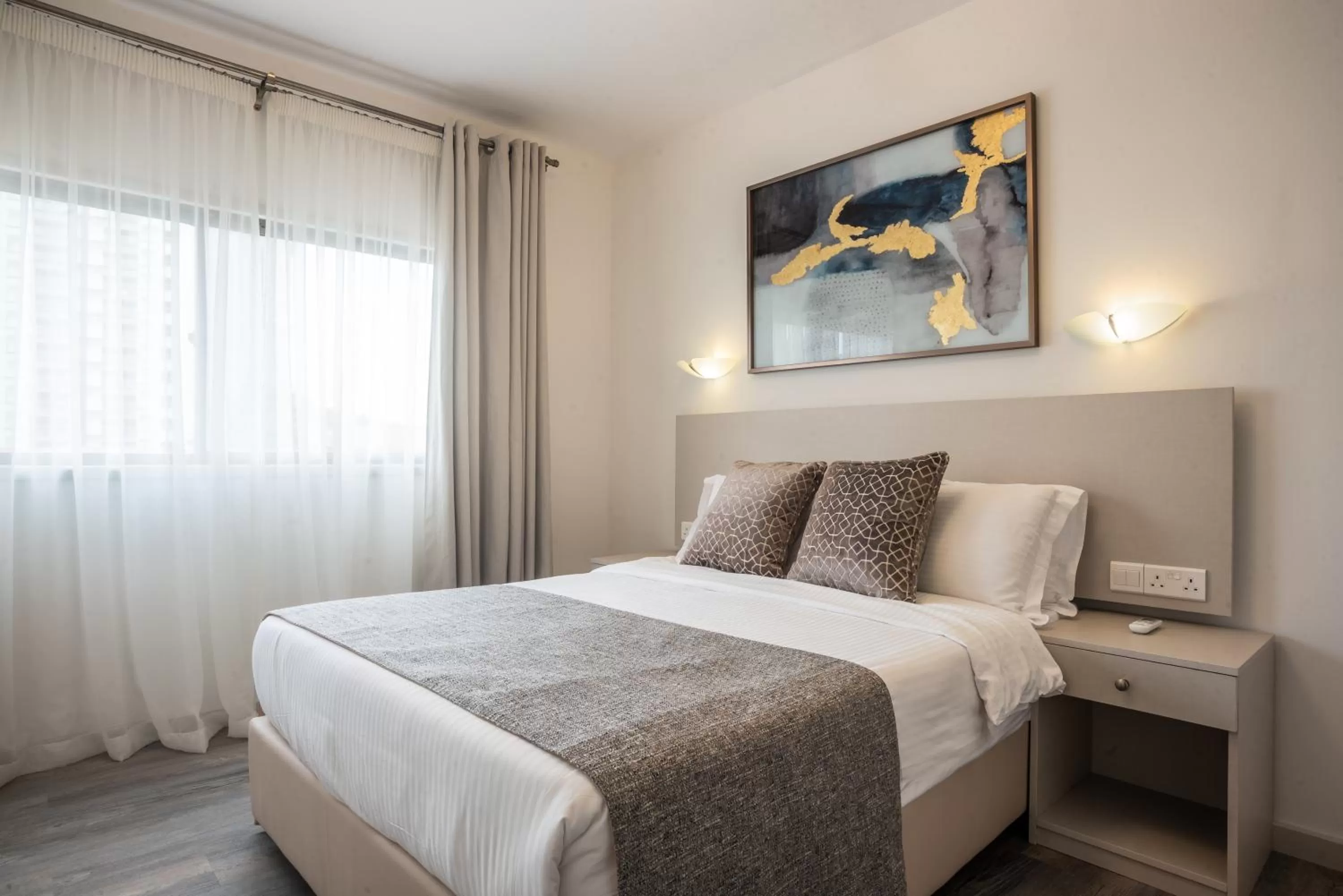 Bedroom, Bed in Yaya Hotel & Apartments