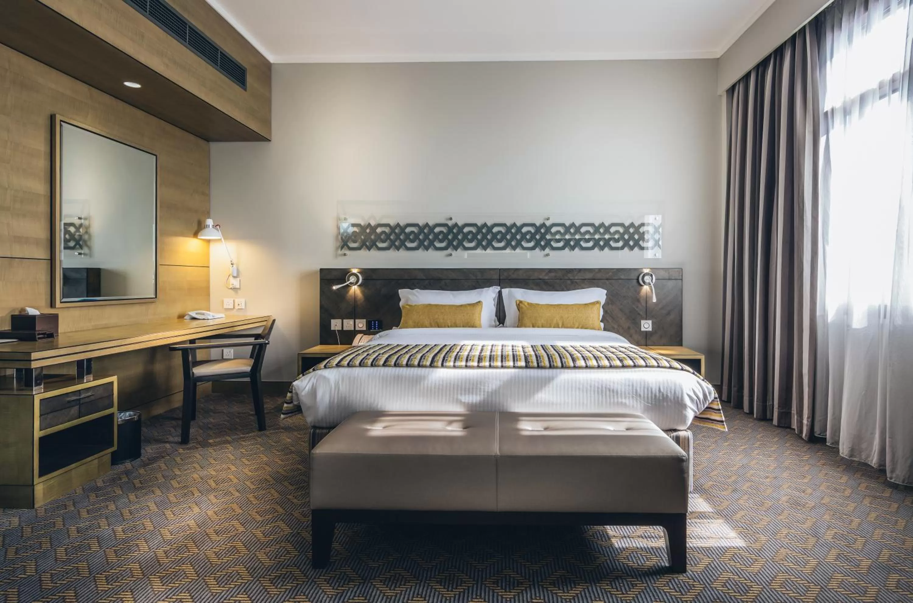 Photo of the whole room, Bed in Ayla Bawadi Hotel & Mall