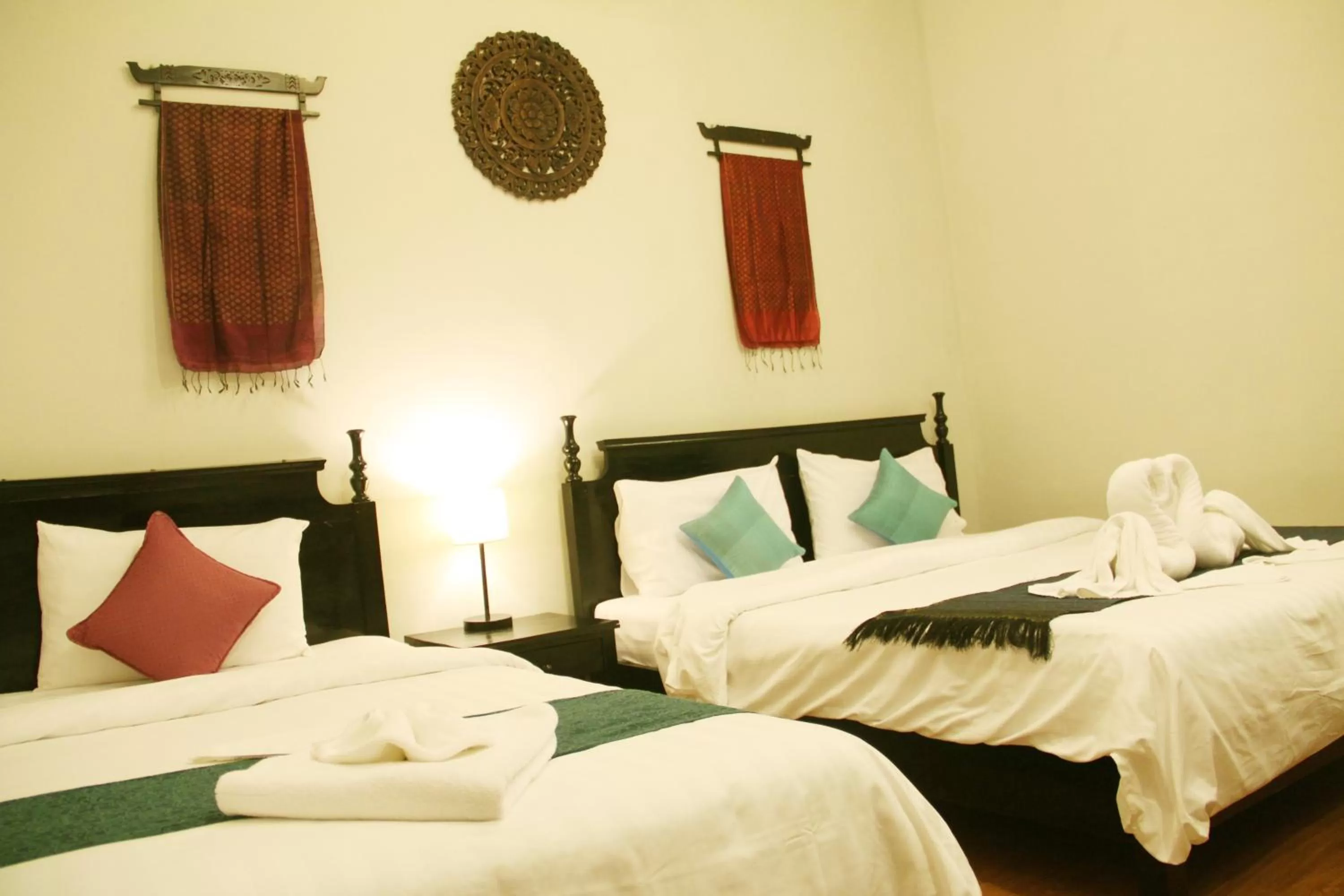 Bed in Cozy Boutique Hotel