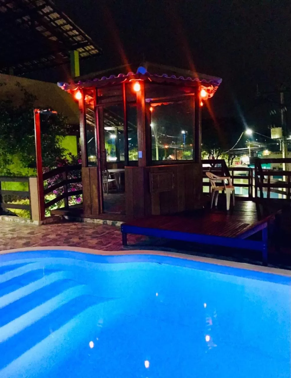 Swimming Pool in Pousada Campo Alegre