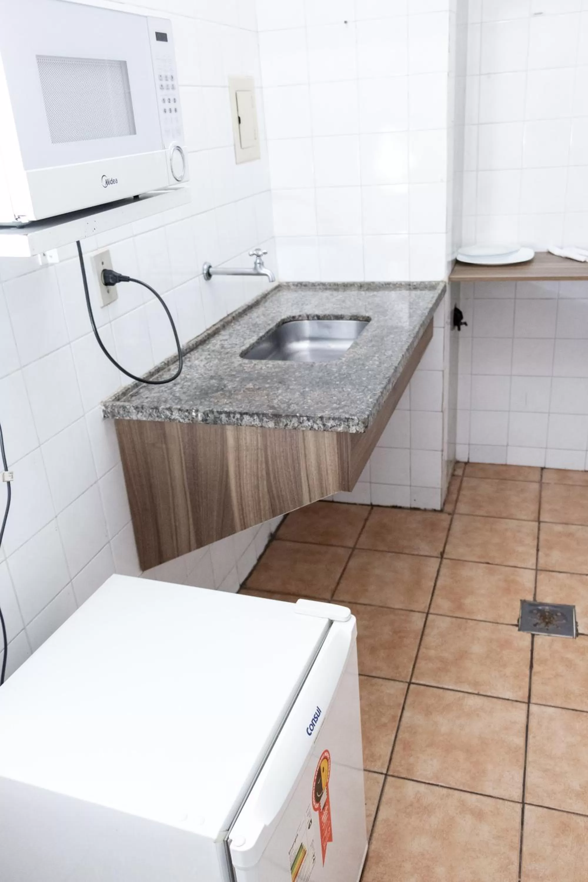 Kitchen or kitchenette, Kitchen/Kitchenette in Hotel Alfa de Bauru Ltda