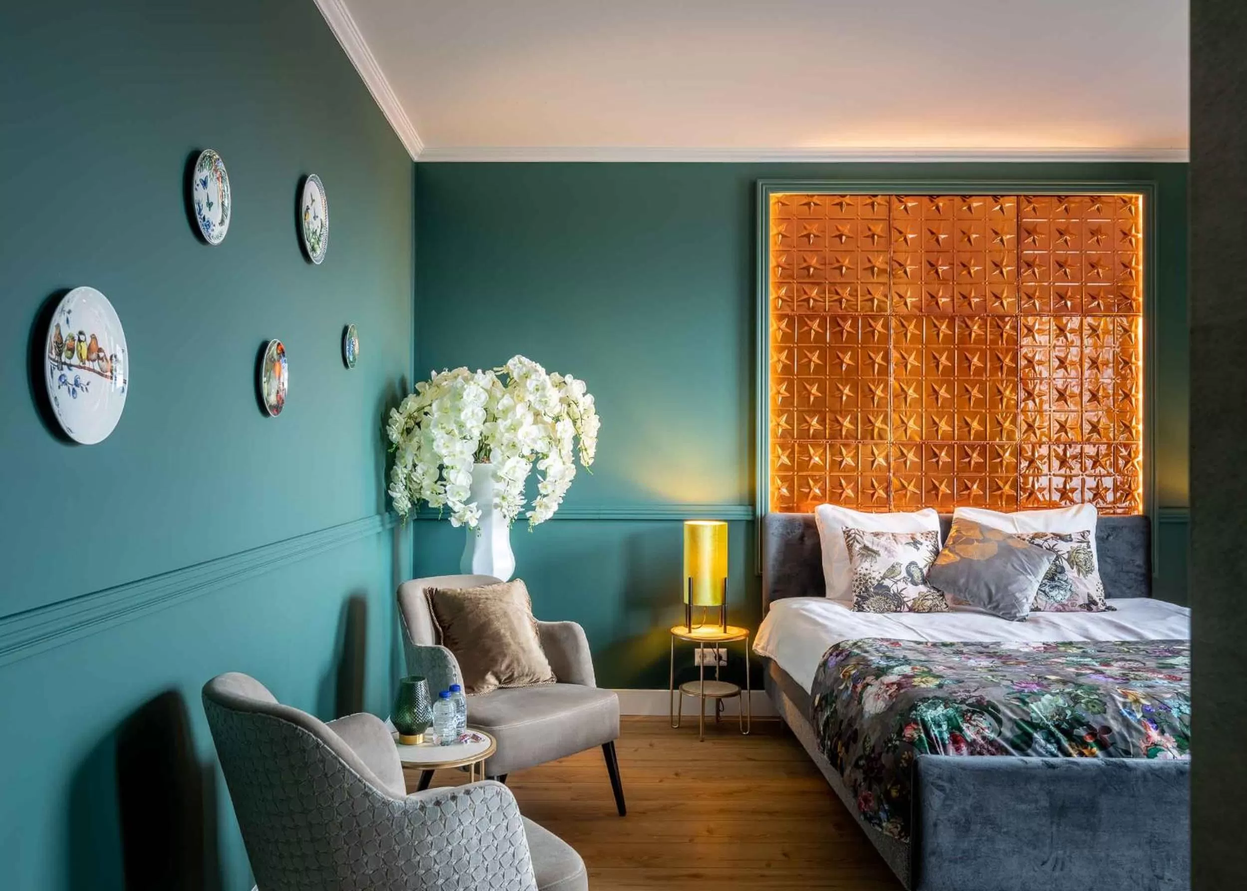 Bedroom, Bed in Heuvelsuites