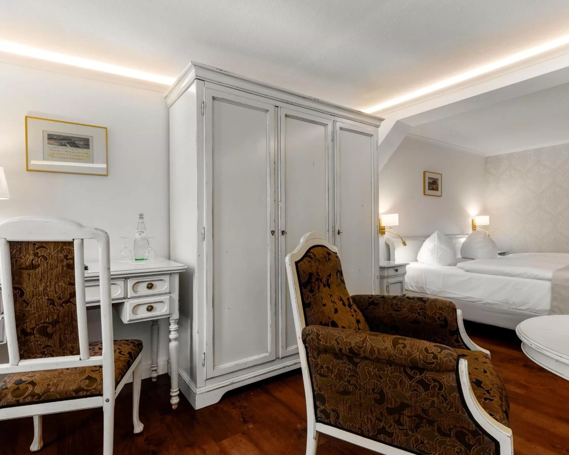 Living room, Bed in Villa Salve