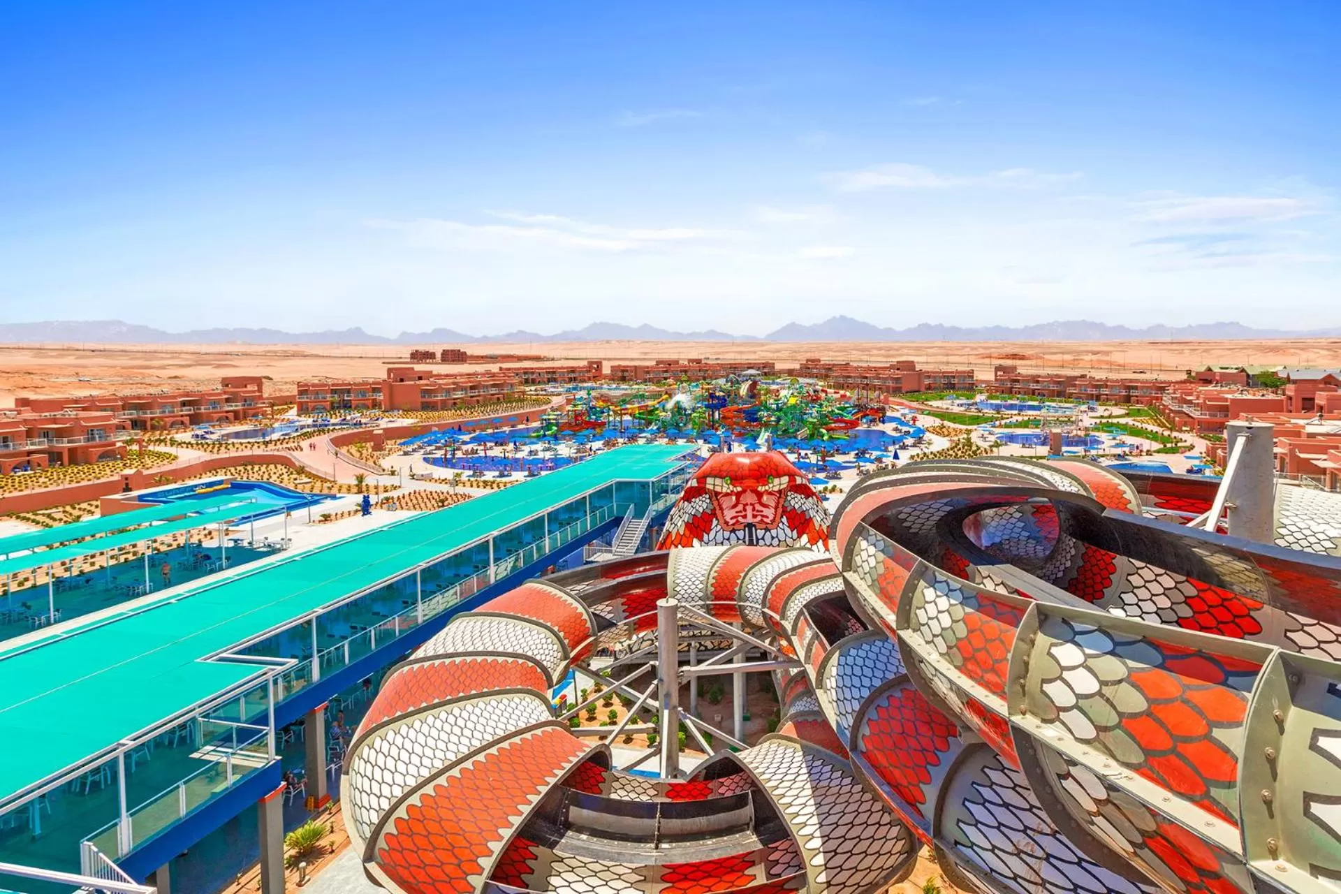 Aqua park in Neverland City Hurghada - Pickalbatros