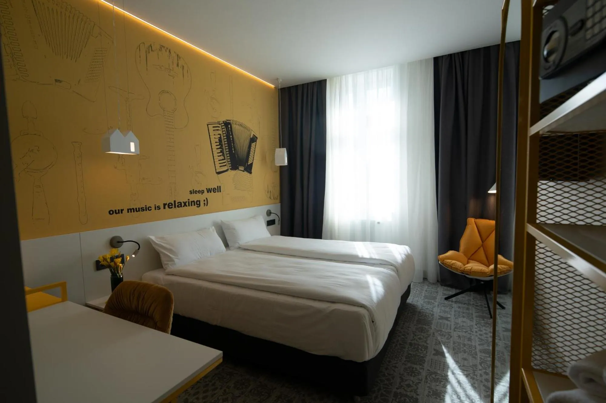 Bed in Ibis Styles Sibiu Arsenal