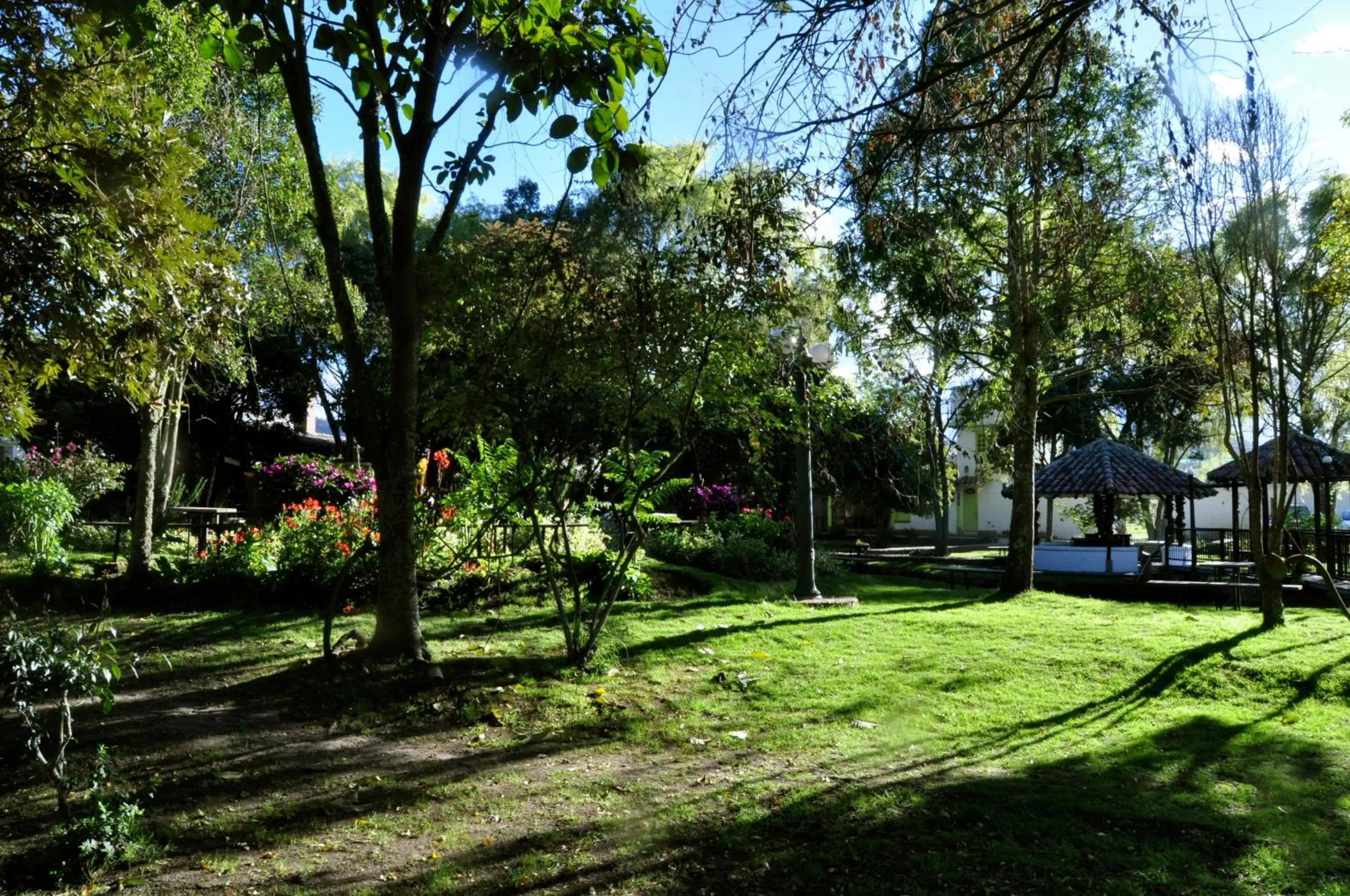 Garden in Posada Cafe La Huerta