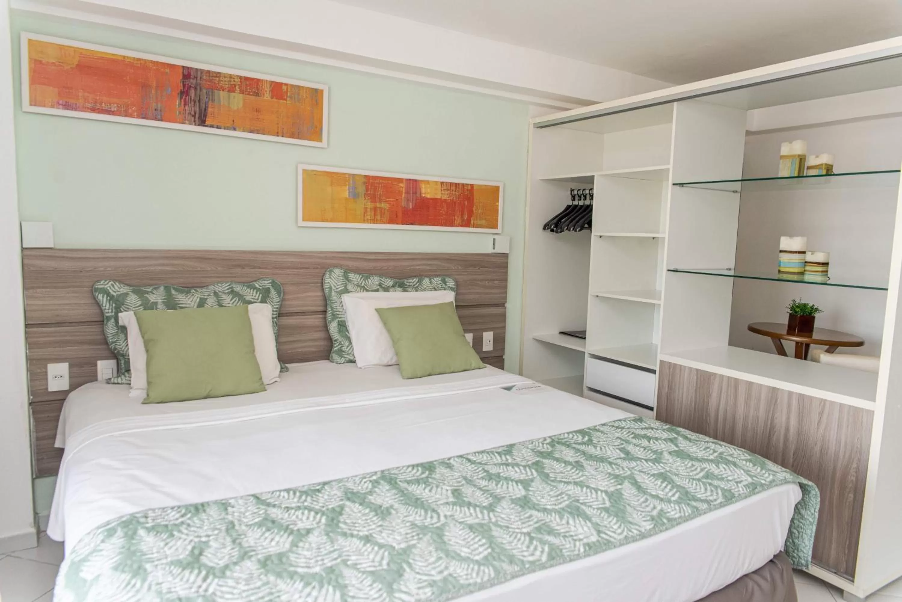 Bed in Nobile Inn Cabo Branco