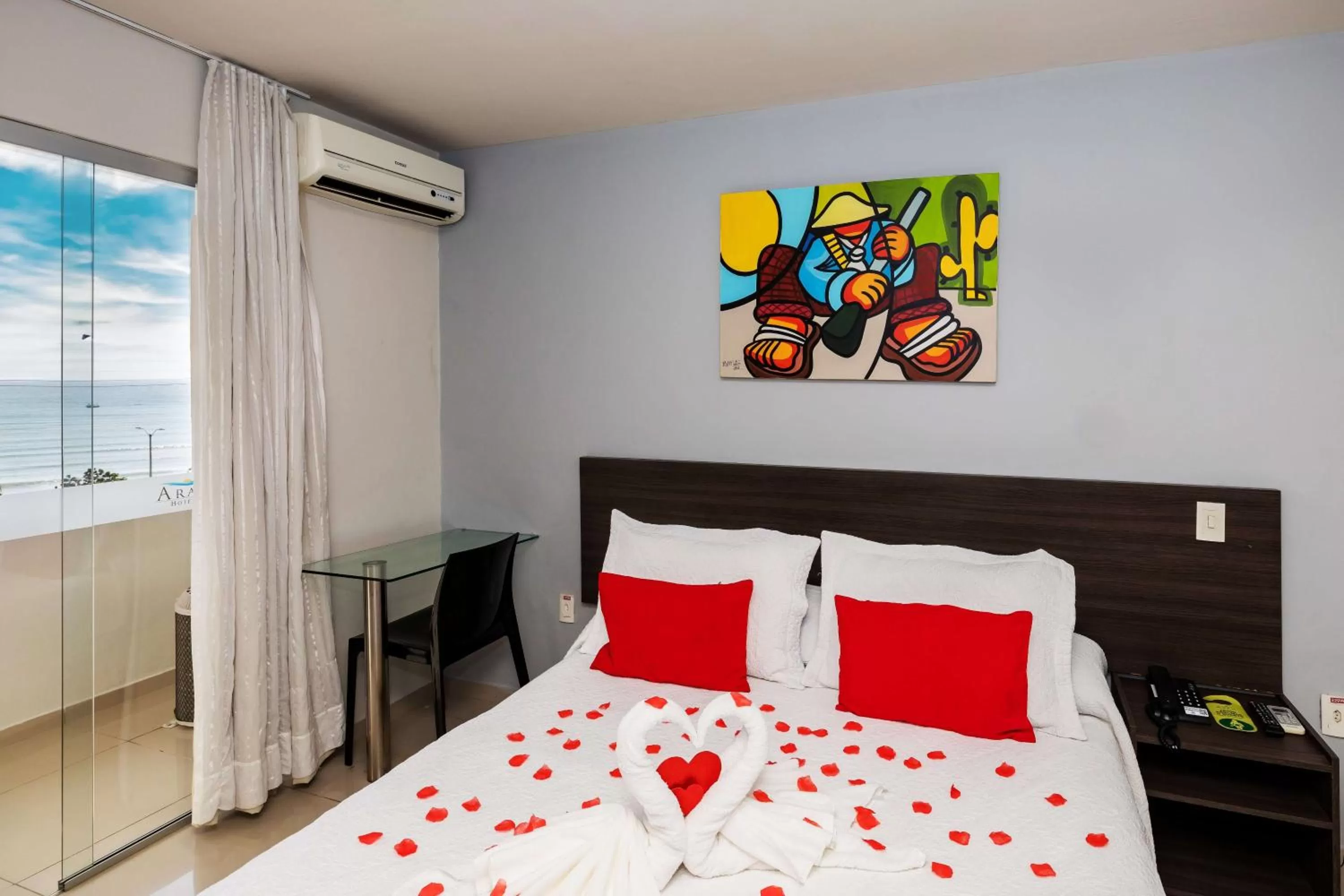 Bedroom, Bed in El Aram Ponta Negra