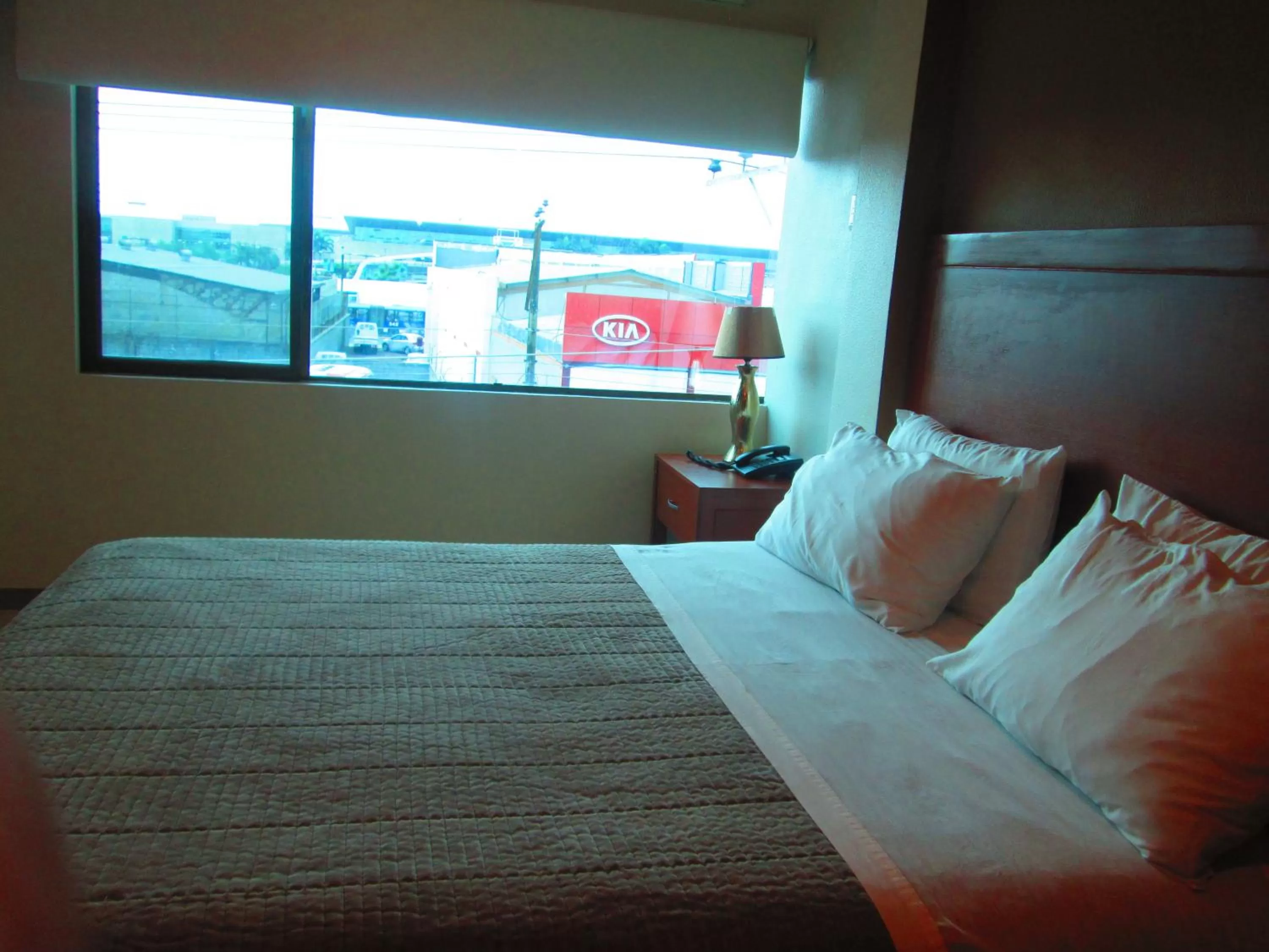 Bed in Hotel Garzota Inn