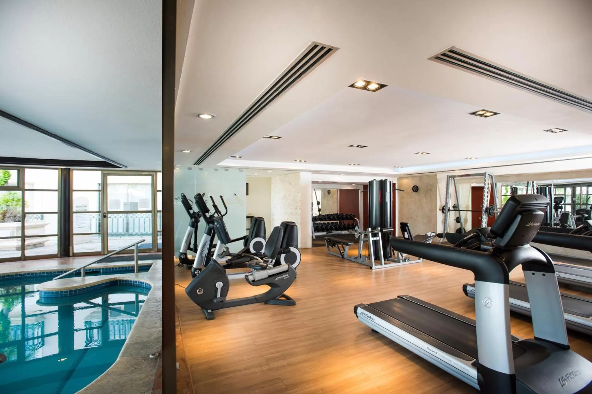 Fitness centre/facilities in Fiesta Americana Merida