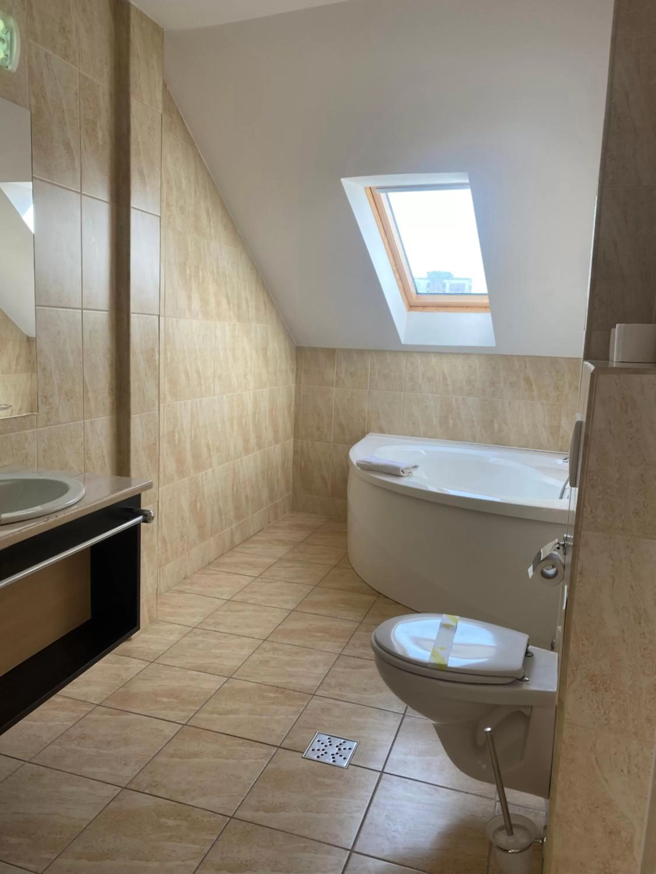 Bathroom in Hotel Edelweiss