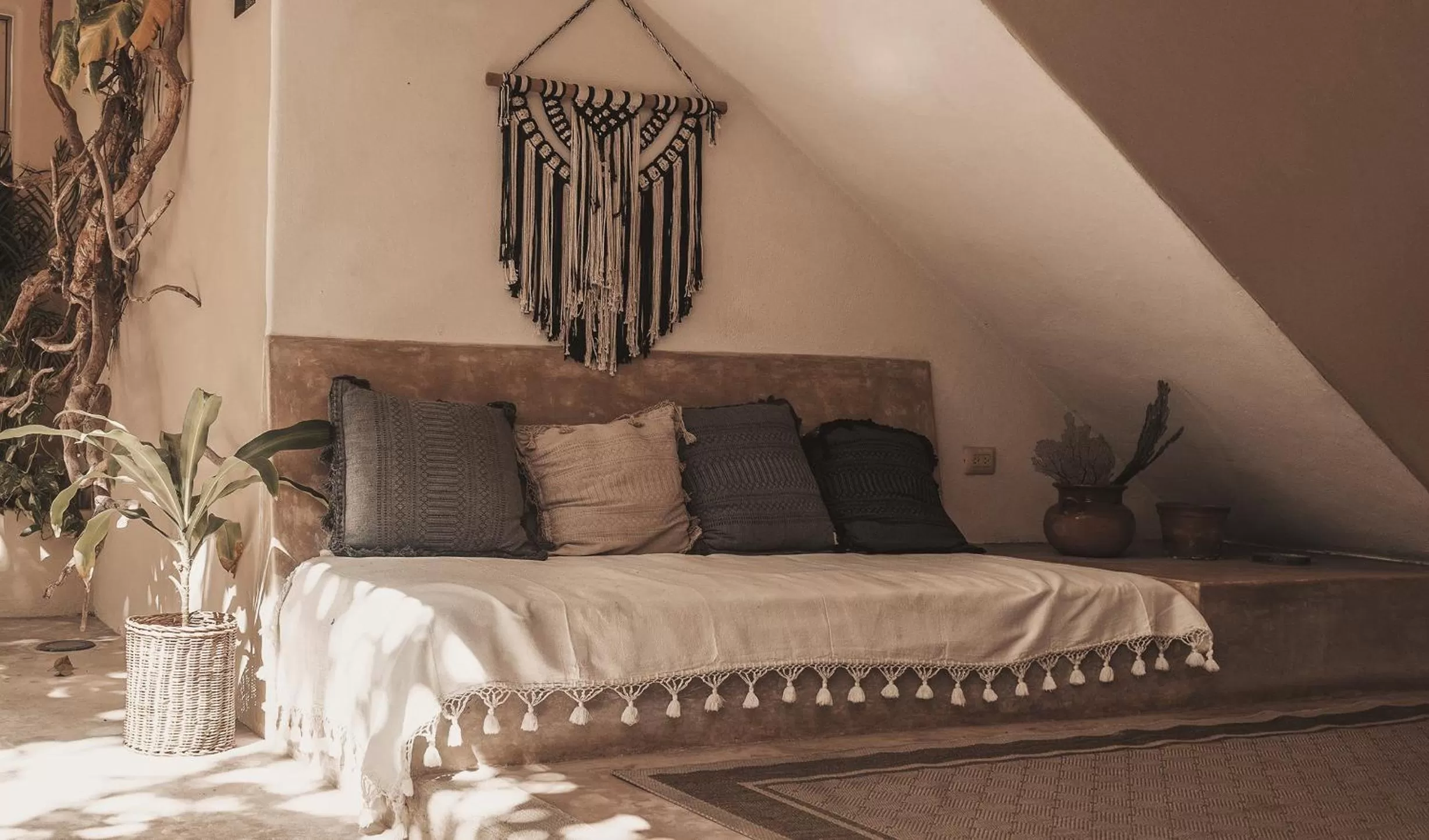 Lobby or reception, Bed in Boutique Hotel Posada 06 Tulum