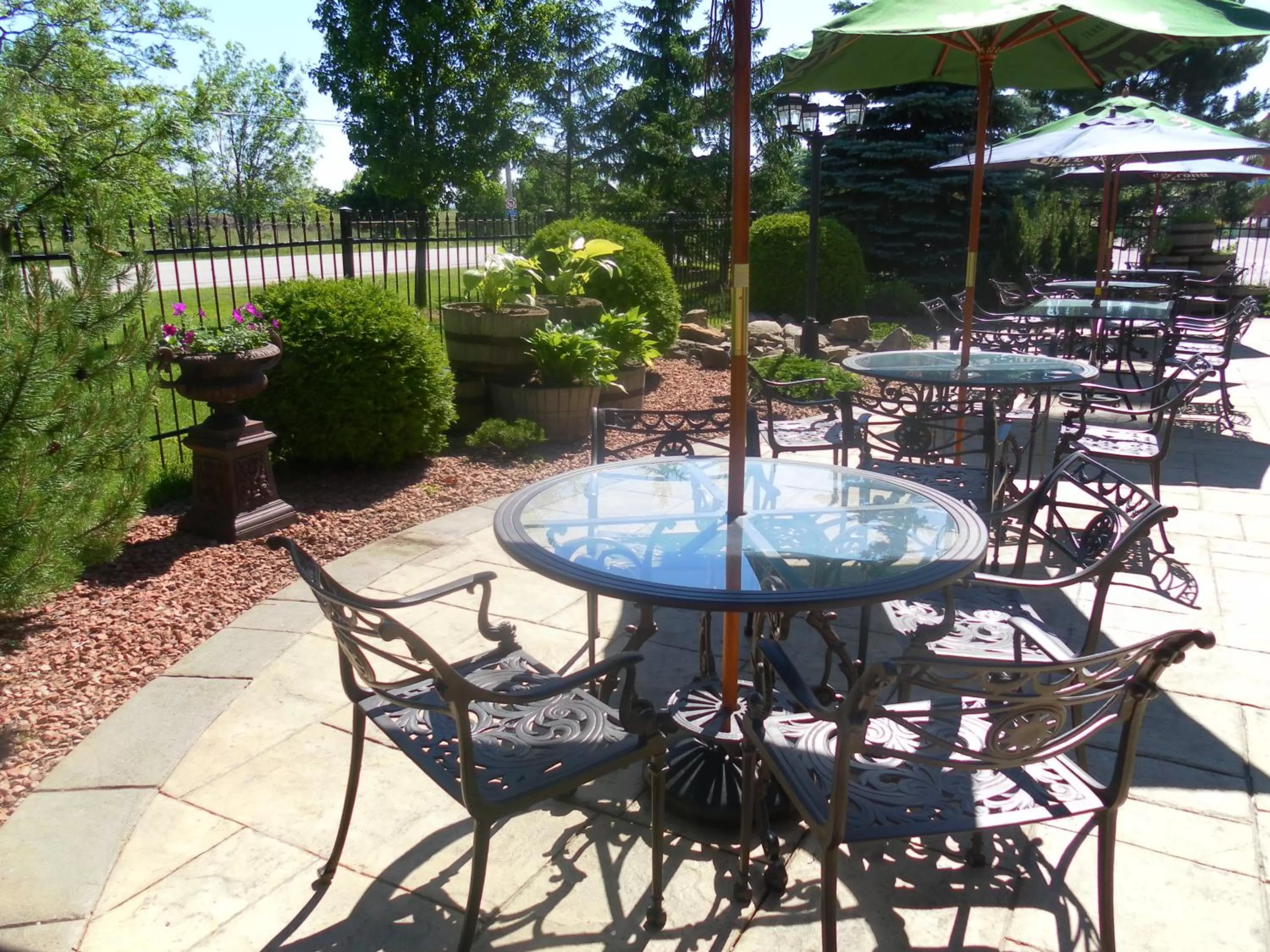 Patio in The Casablanca Hotel
