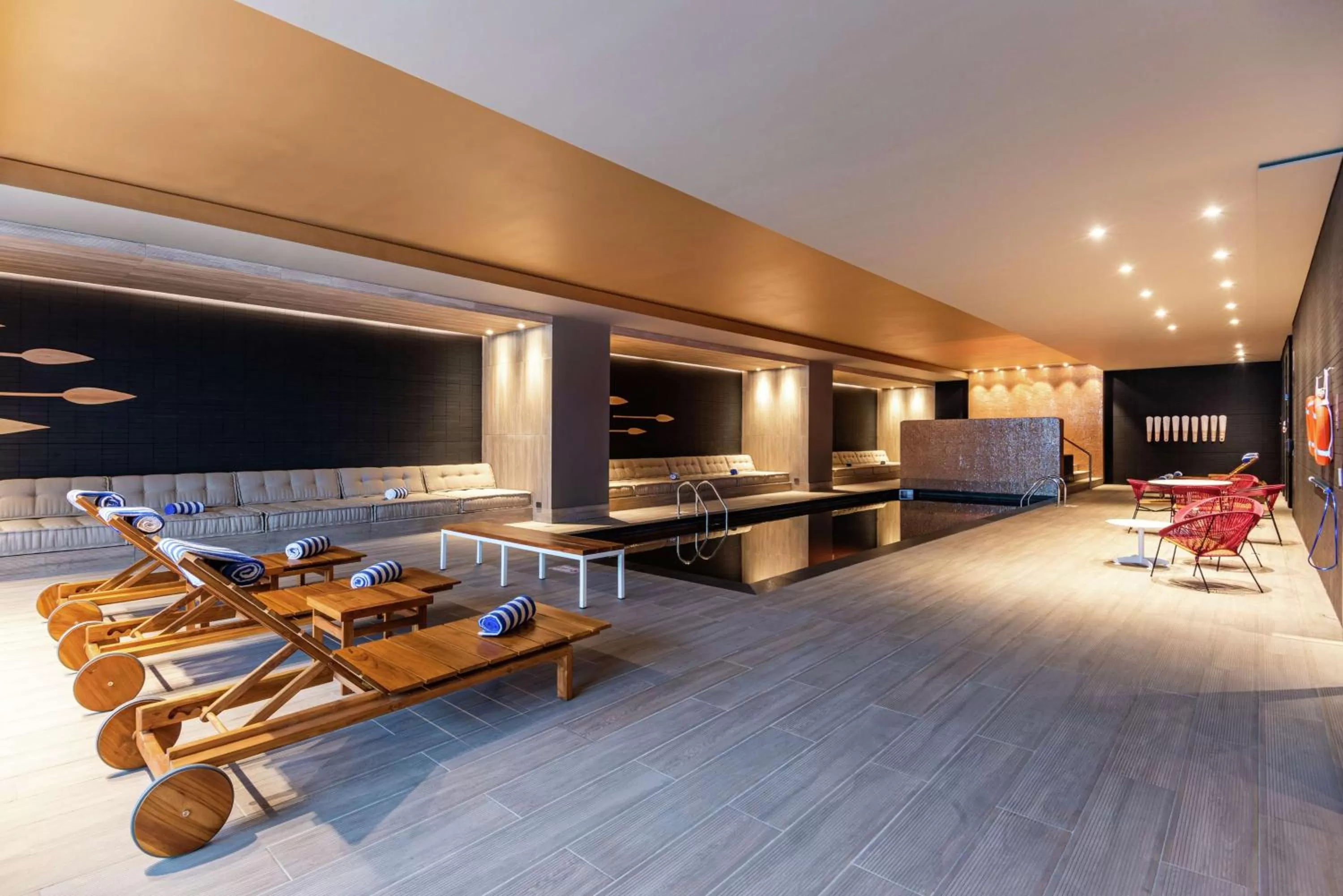 Pool view in Hilton Bogota Corferias