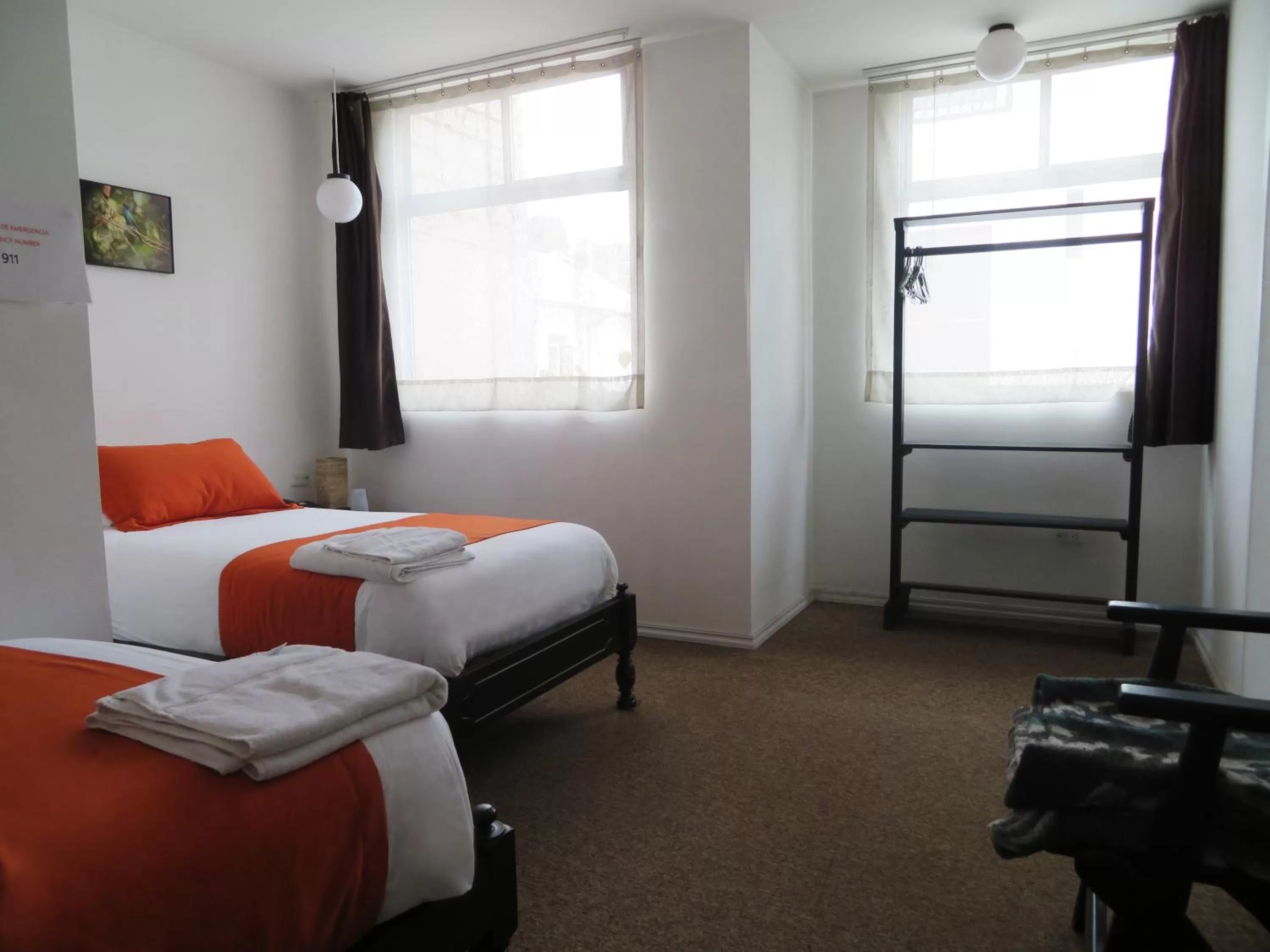 Bed in Bird Garden Guest House