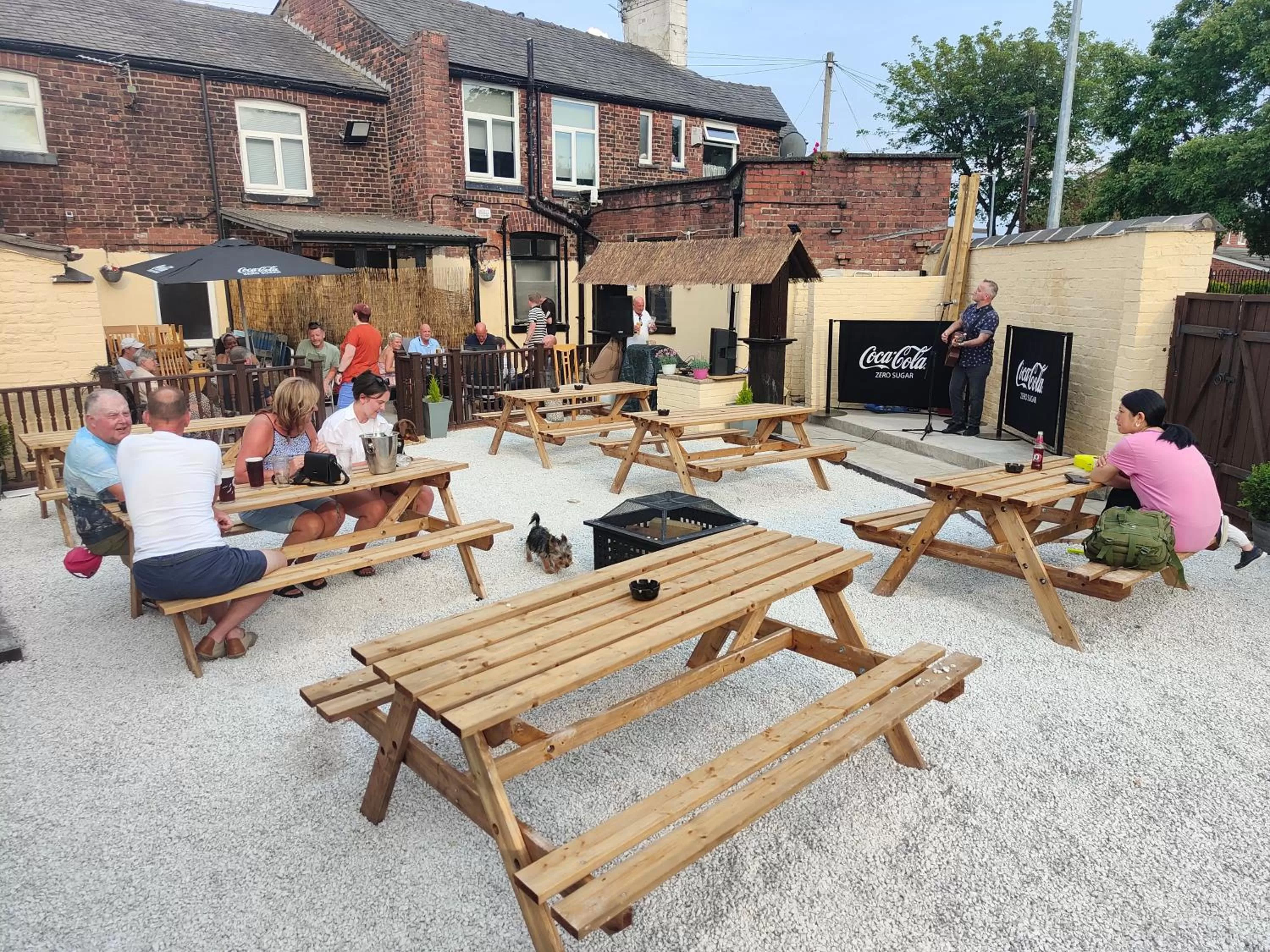 Garden in The Oddfellows Arms