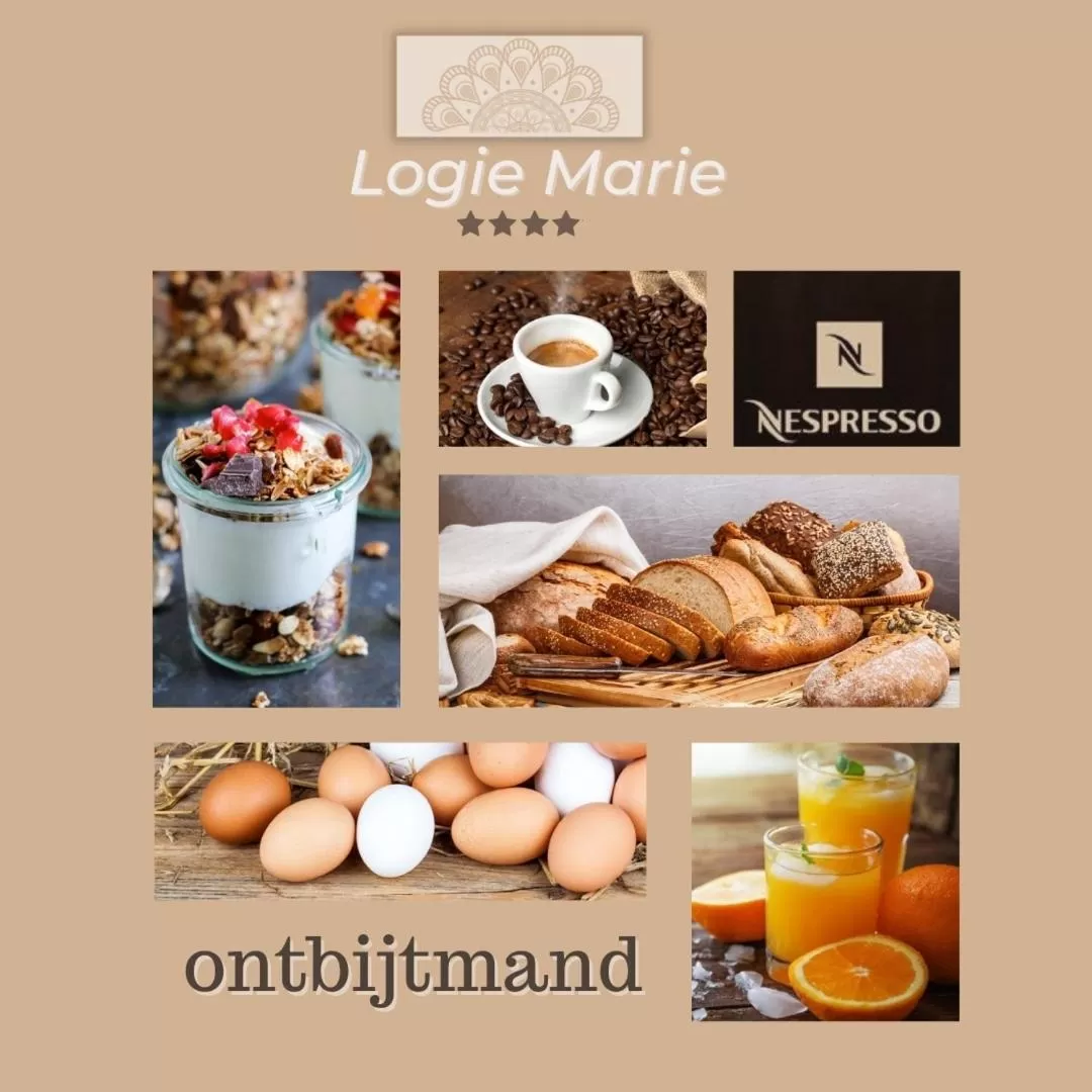 Breakfast in Logie Marie with hottub in the garden