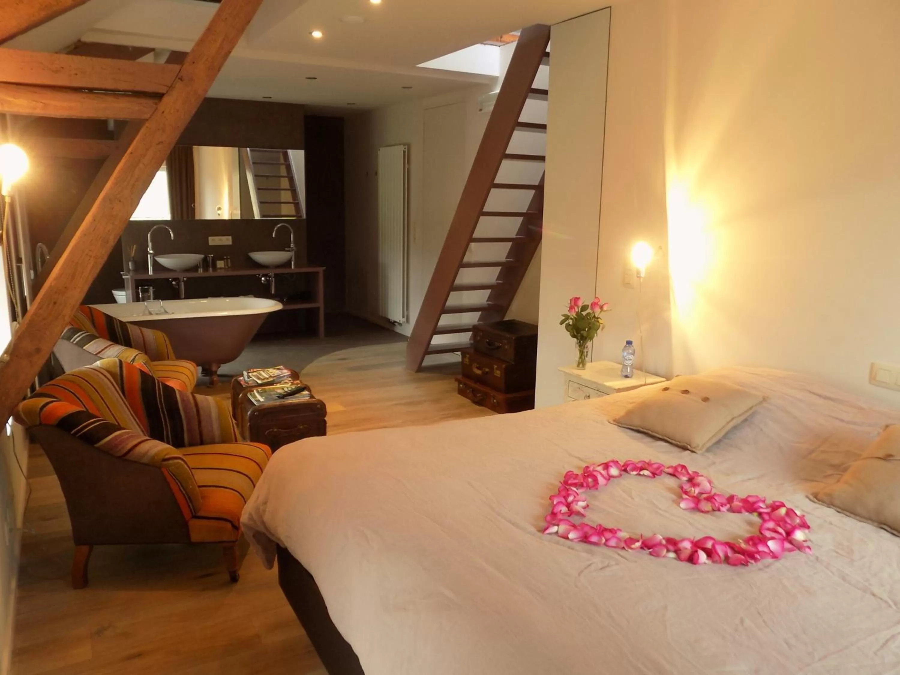 Photo of the whole room in B&B Les Tilleuls