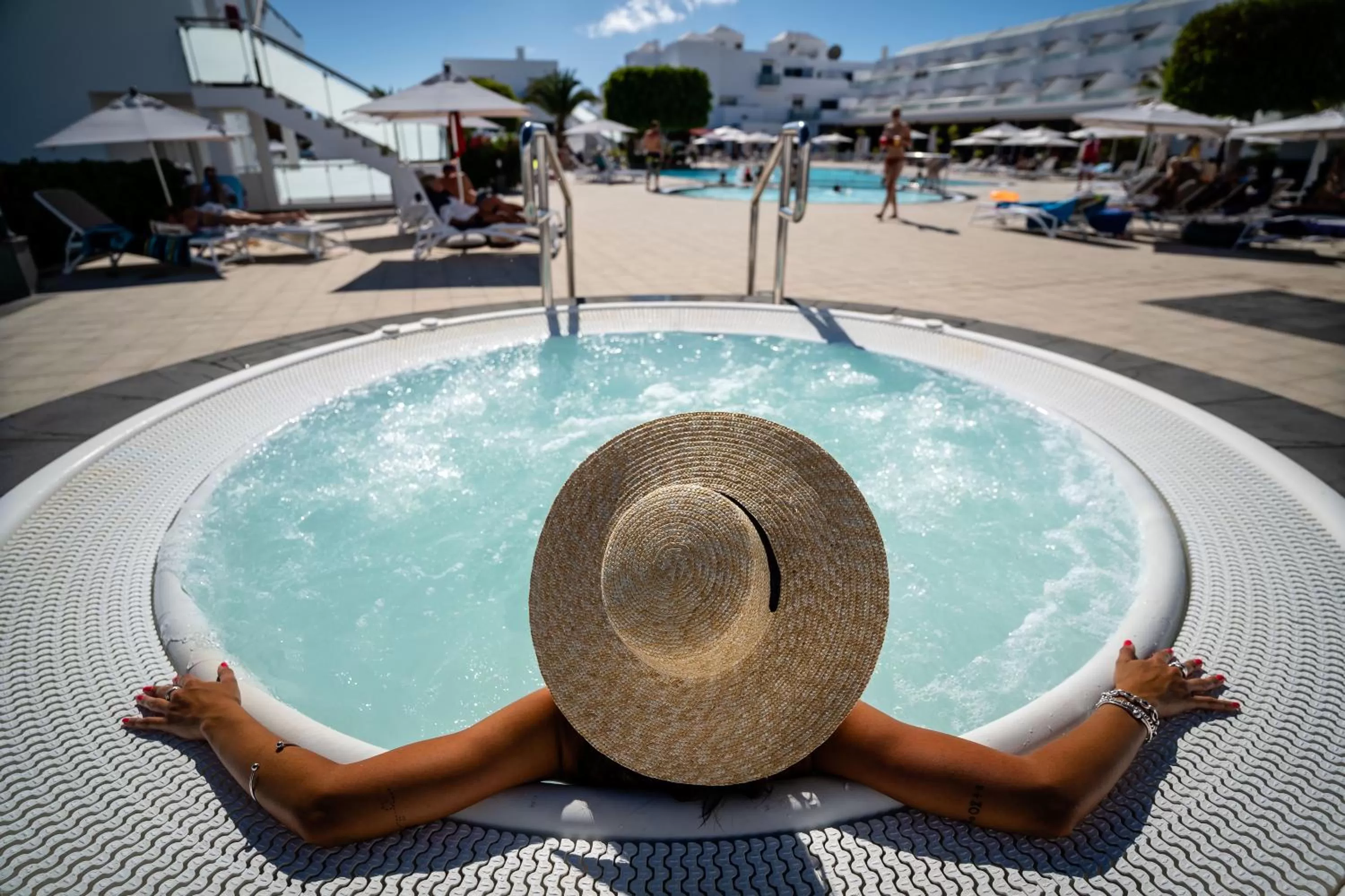 Solarium in Hotel Lanzarote Village