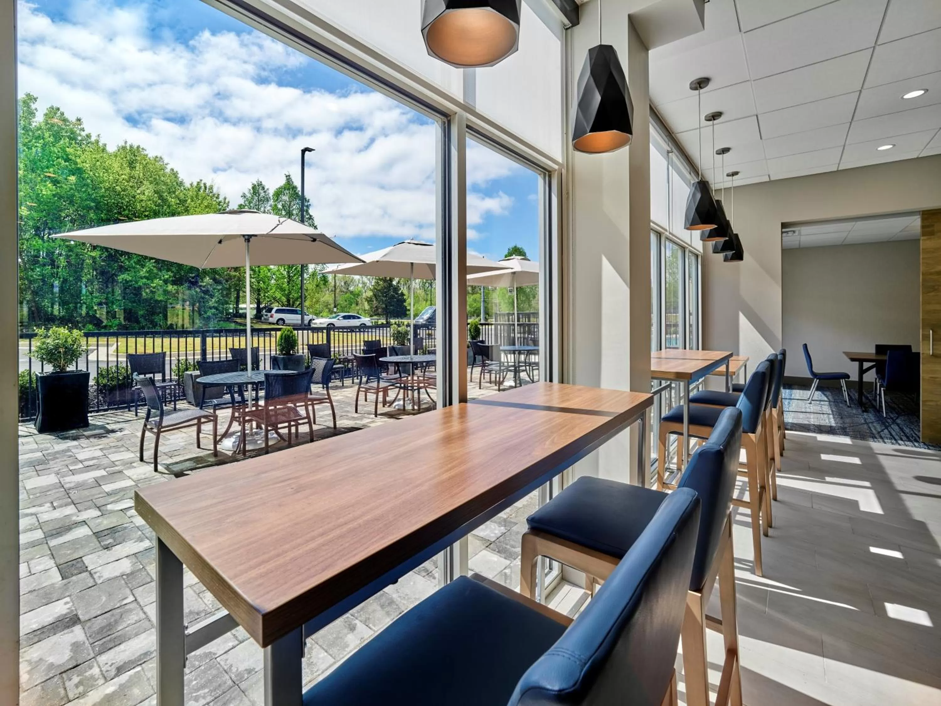 Patio in Holiday Inn Express - Huntsville Space Center by IHG
