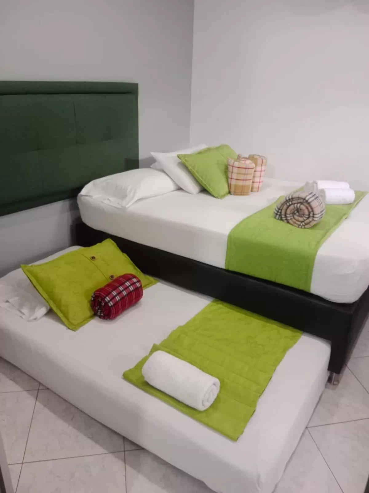 Bed in Hotel El Deportista