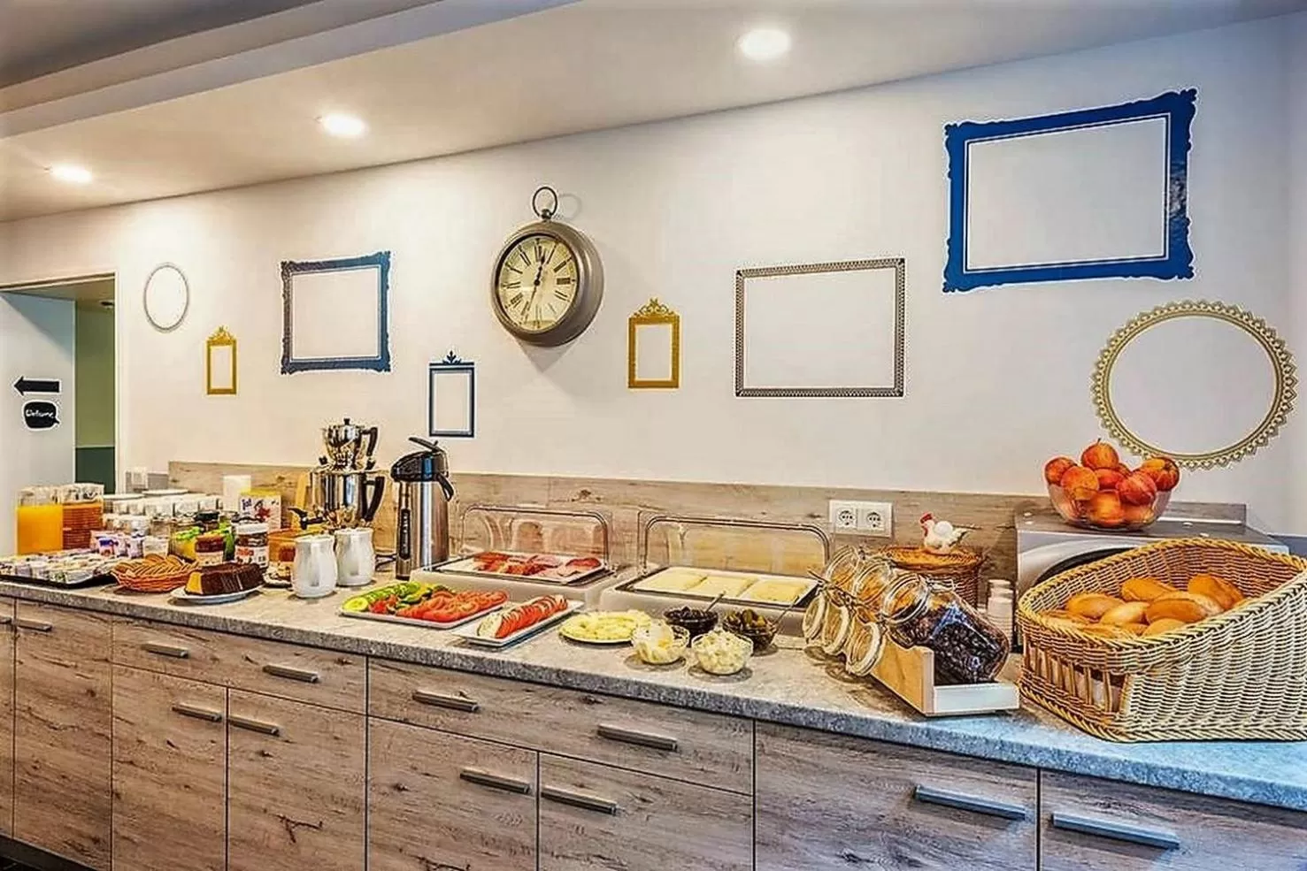 Buffet breakfast in Red Village Hotel