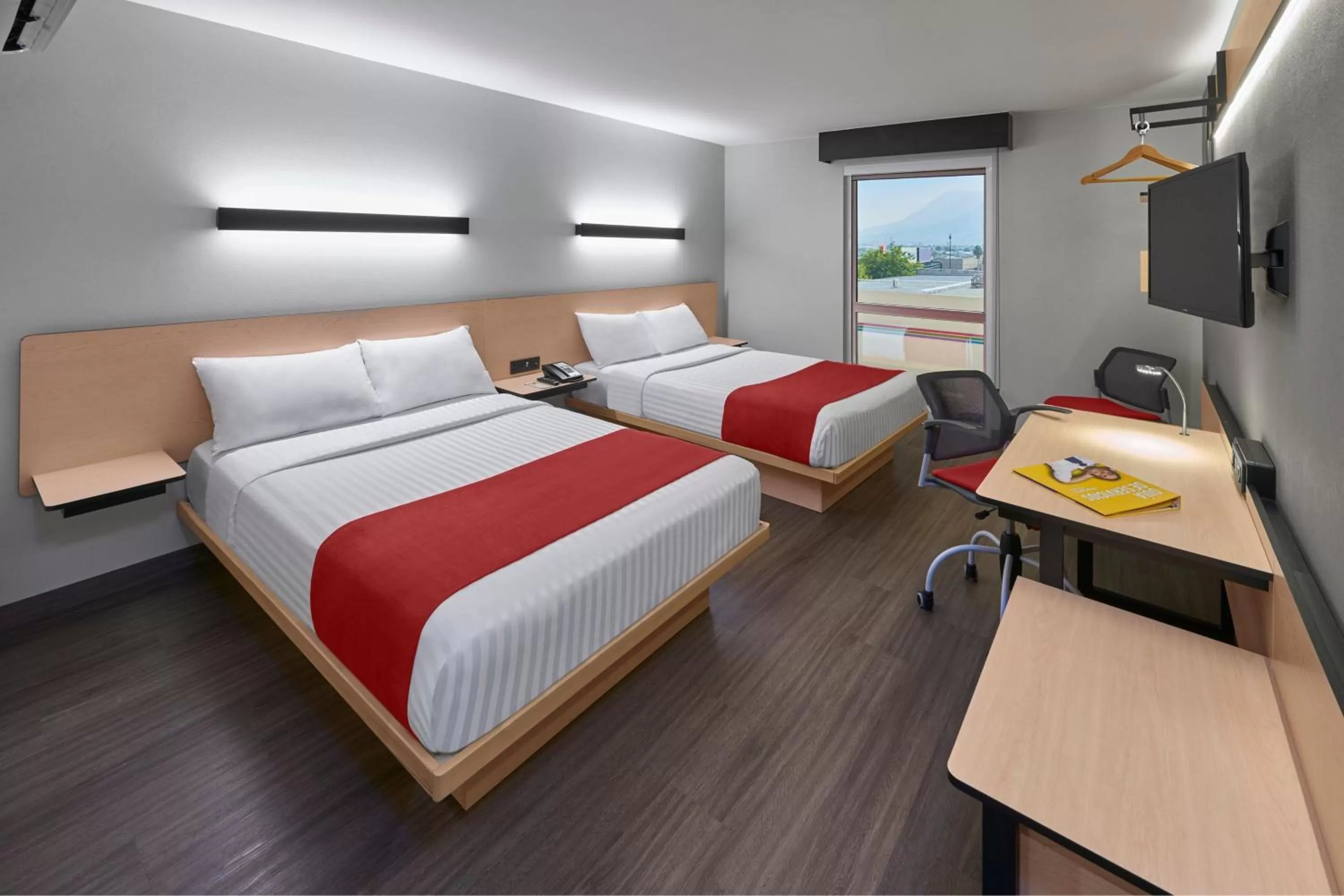 Bedroom, Bed in City Express by Marriott Monterrey Lindavista
