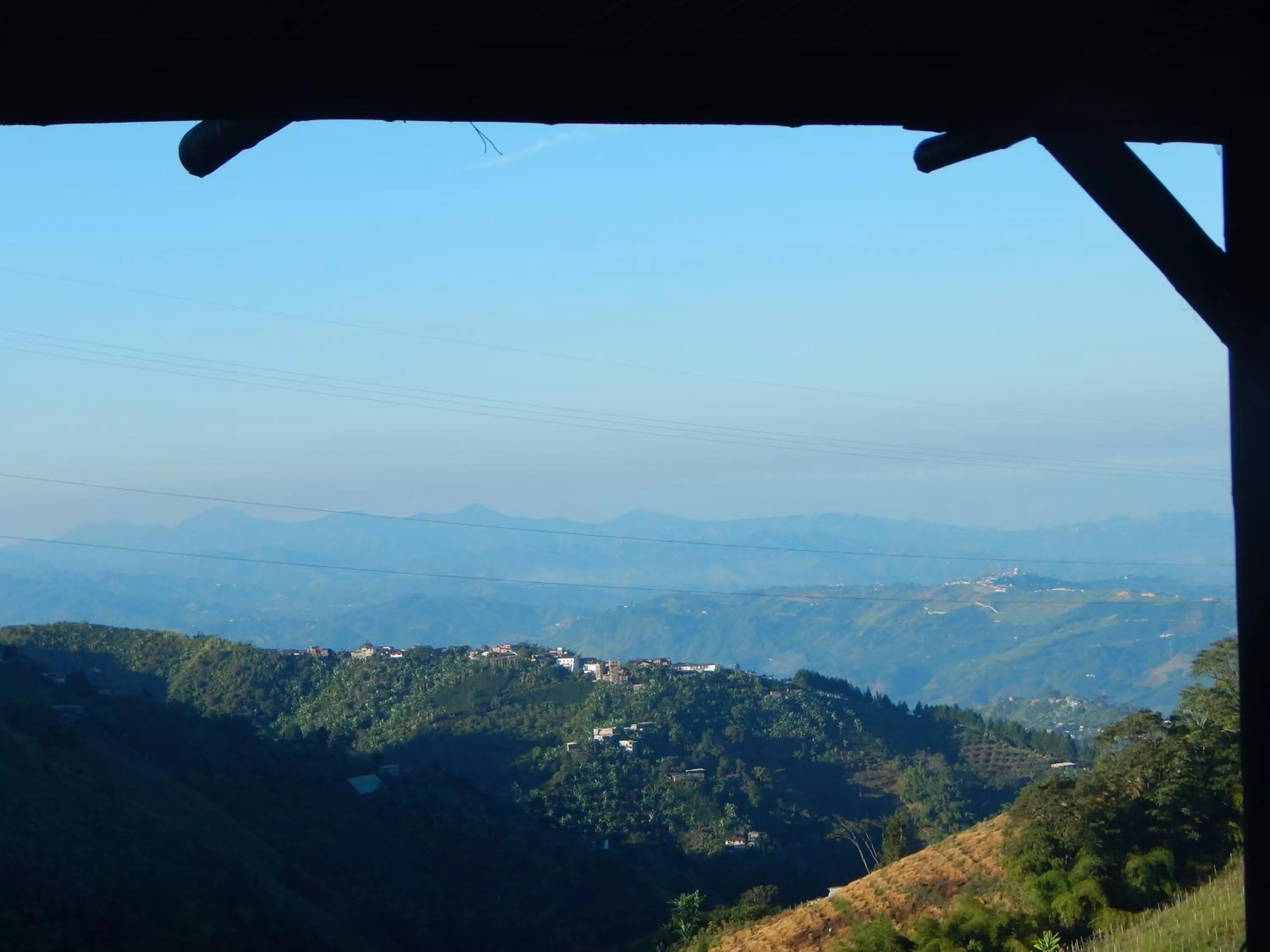 Natural landscape, Mountain View in Eco Lodge La Juanita