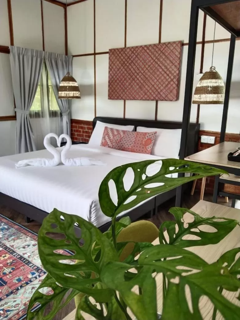 Bed in Api-api Eco Chalet